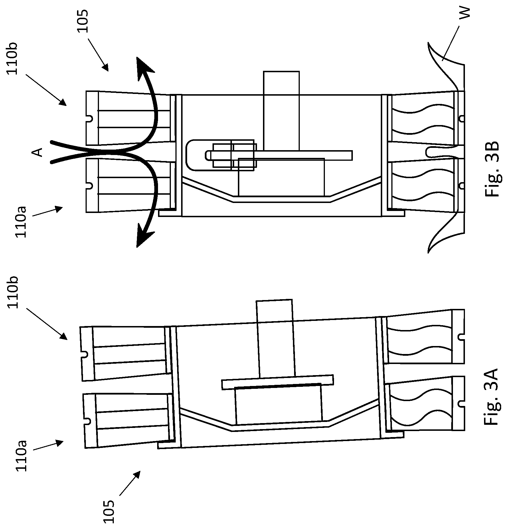 Patent US12103335 Figure 3 – Tire having a modular tread