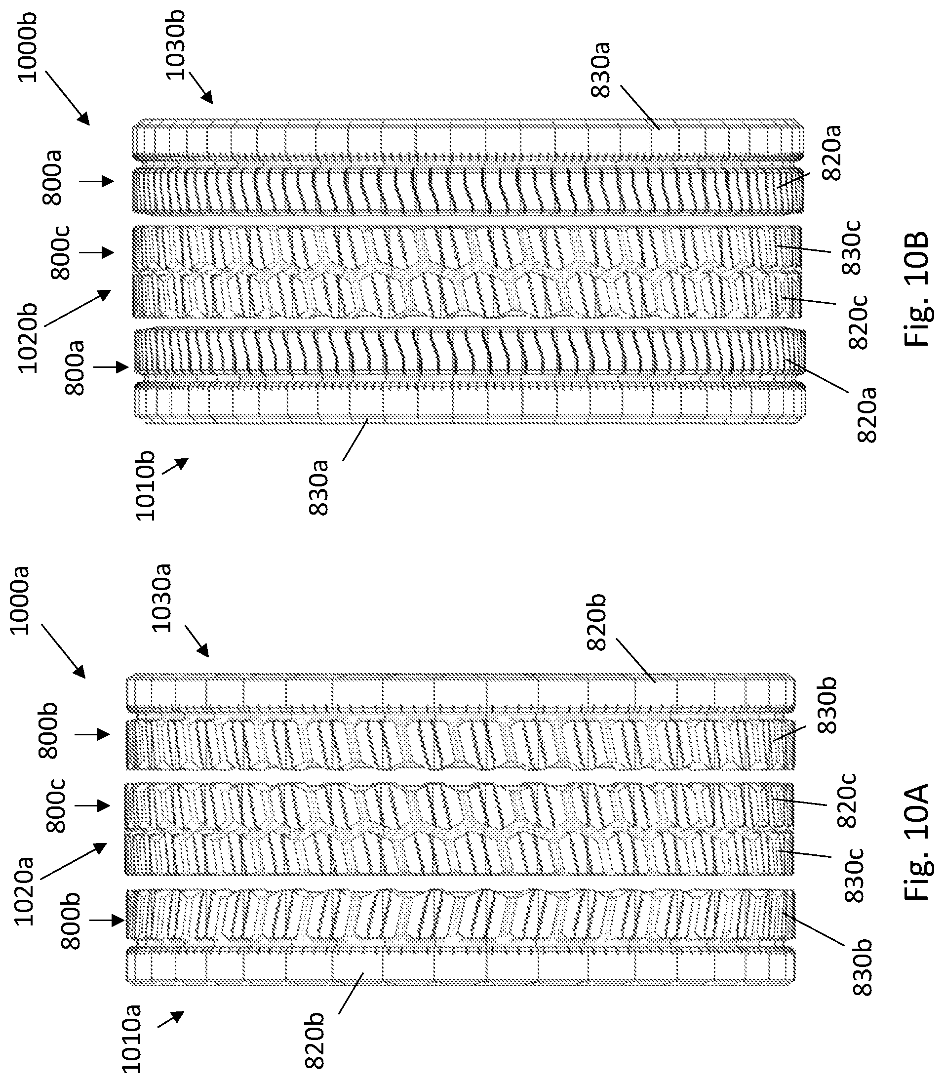 Patent US12103335 Figure 10 – Tire having a modular tread