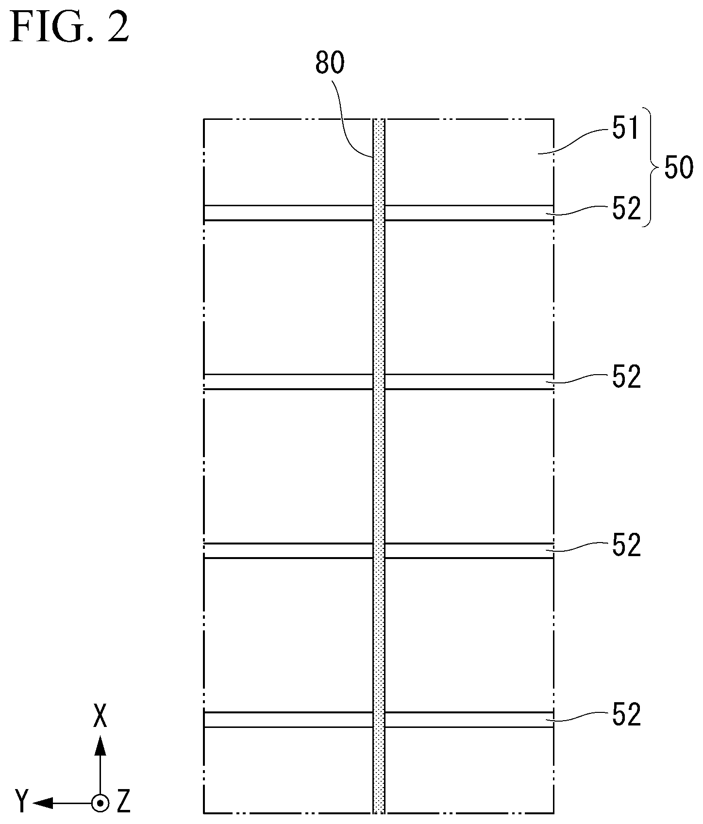 Patent US12103337 Figure 2 – Tire with carcass ply having conductive thread sewn portion