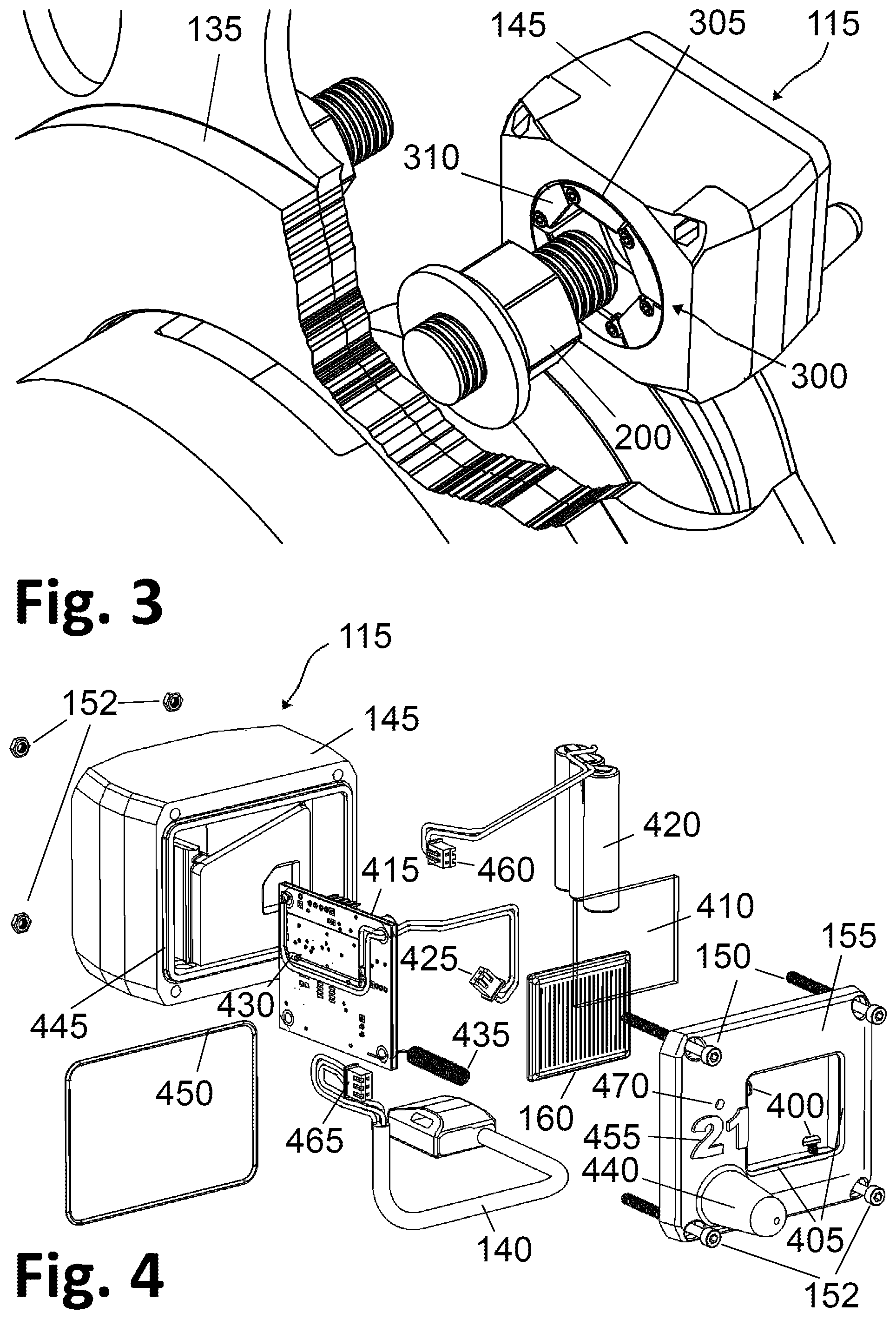 Patent US12103340 Figure 2 – Monitoring device for a vehicle, warning device for a vehicle, warning system and method for operating a monitoring device