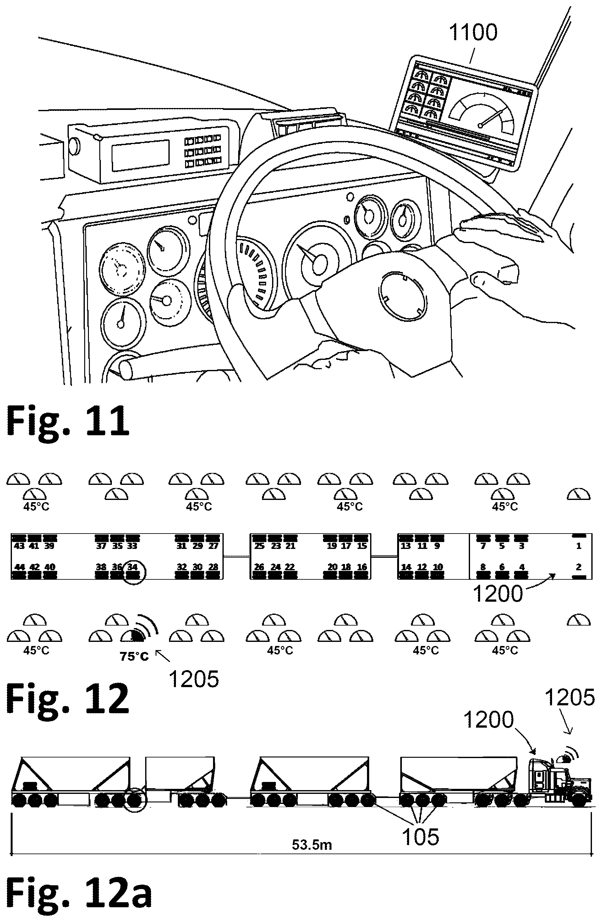 Patent US12103340 Figure 7 – Monitoring device for a vehicle, warning device for a vehicle, warning system and method for operating a monitoring device