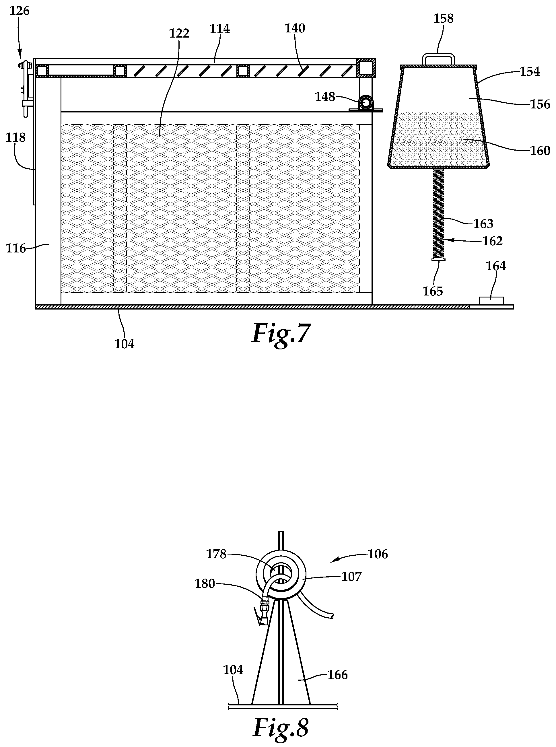 Patent US12103341 Figure 5 – Tire servicing cage