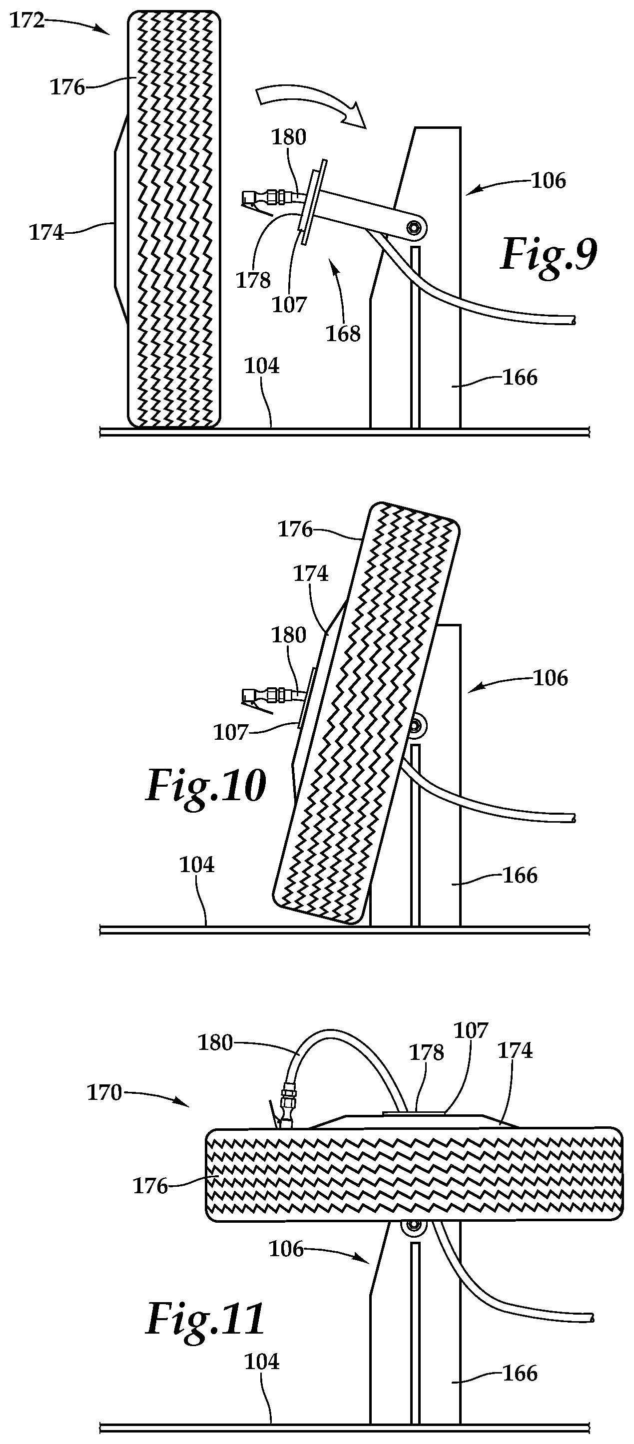 Patent US12103341 Figure 6 – Tire servicing cage