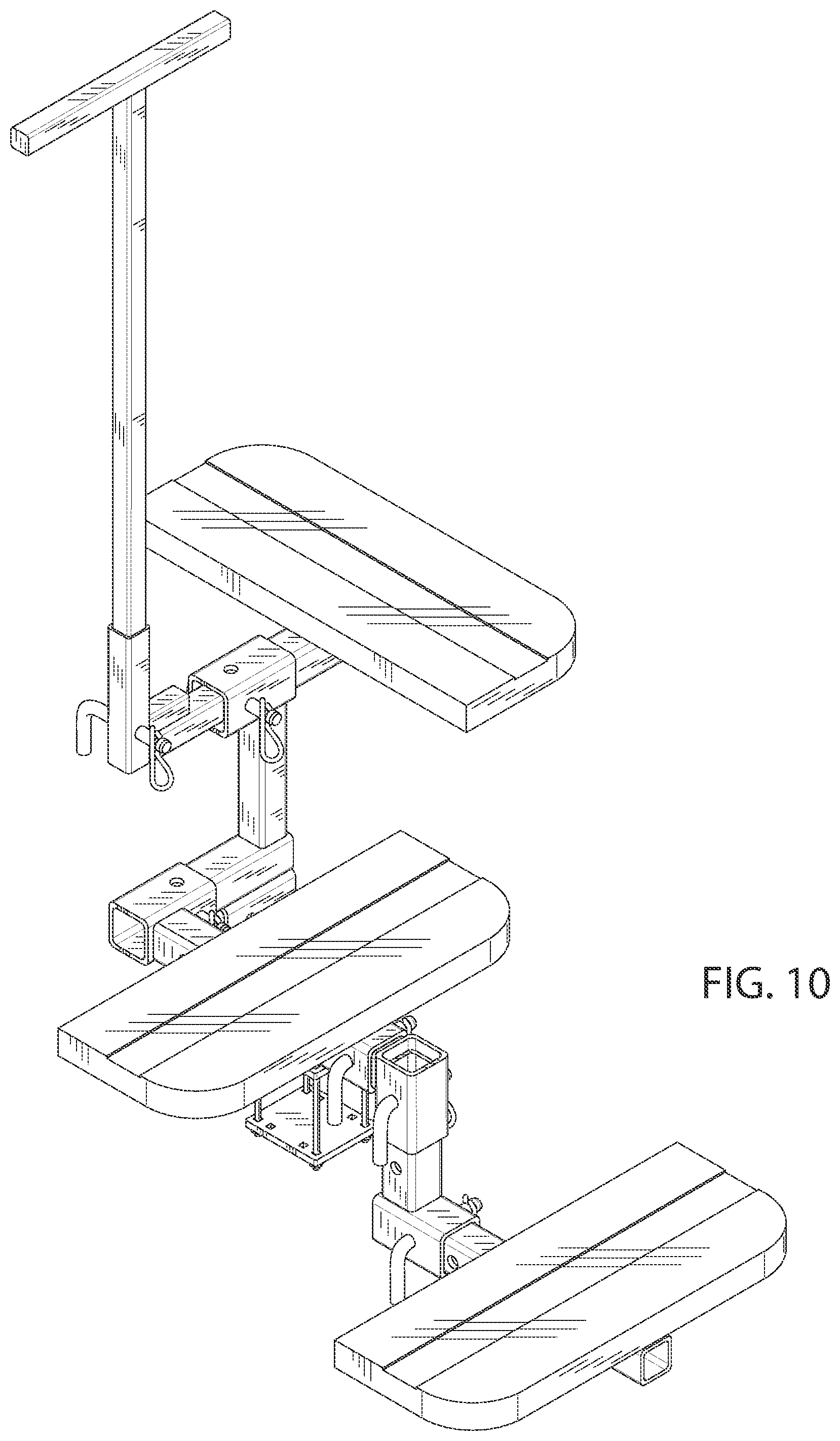 Patent US12103343 Figure 5 – Hitch mount assembly