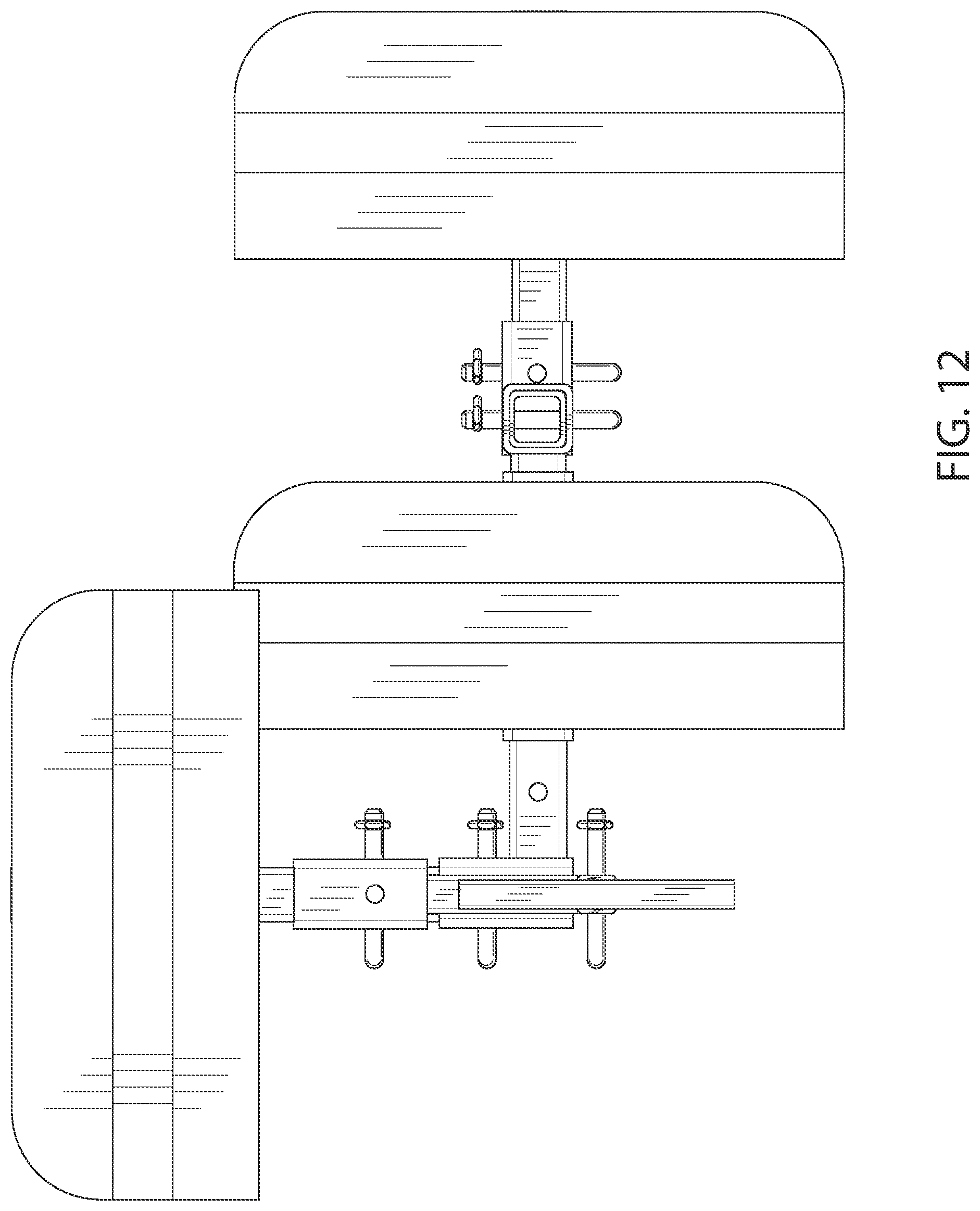 Patent US12103343 Figure 7 – Hitch mount assembly