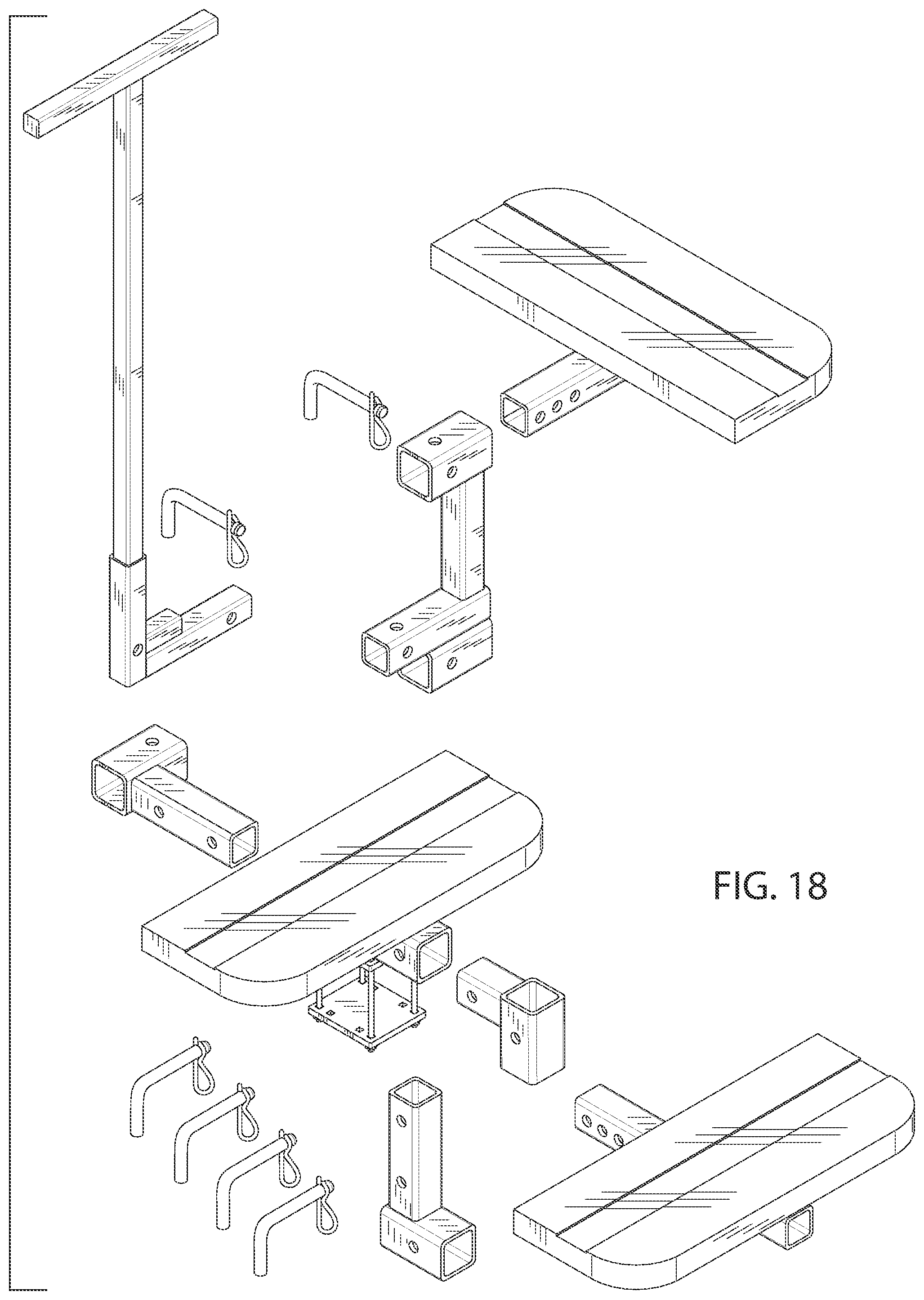 Patent US12103343 Figure 13 – Hitch mount assembly