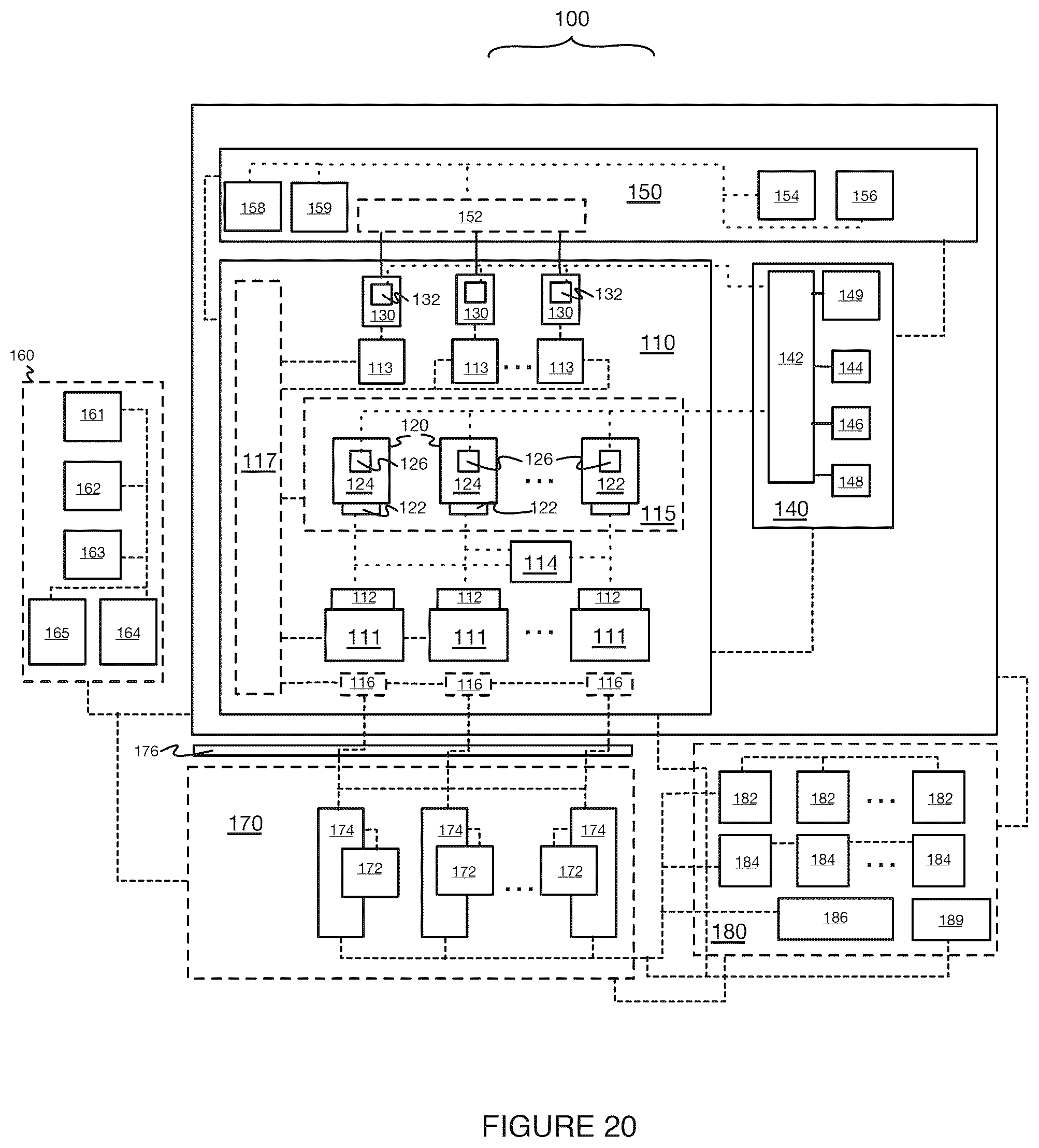 Patent US12103345 Figure 13 – Pneumatic control system for vehicle suspension system