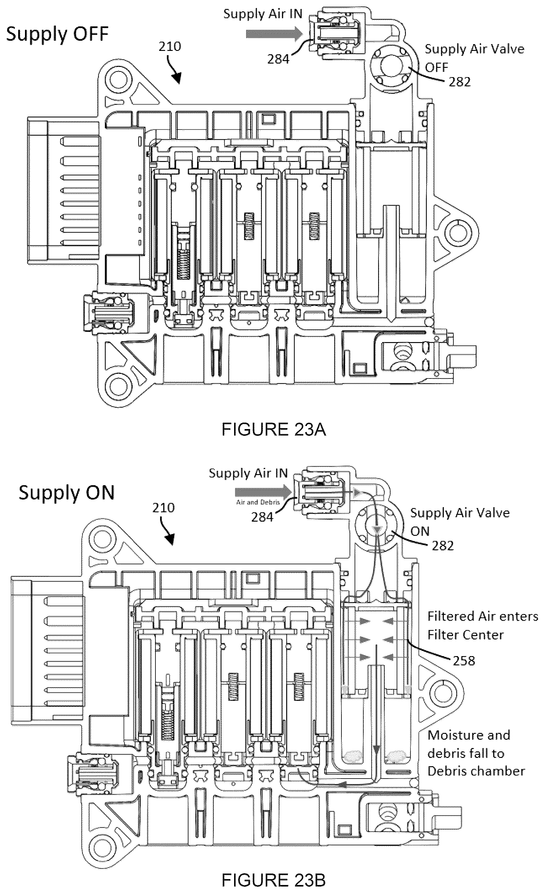 Patent US12103345 Figure 18 – Pneumatic control system for vehicle suspension system