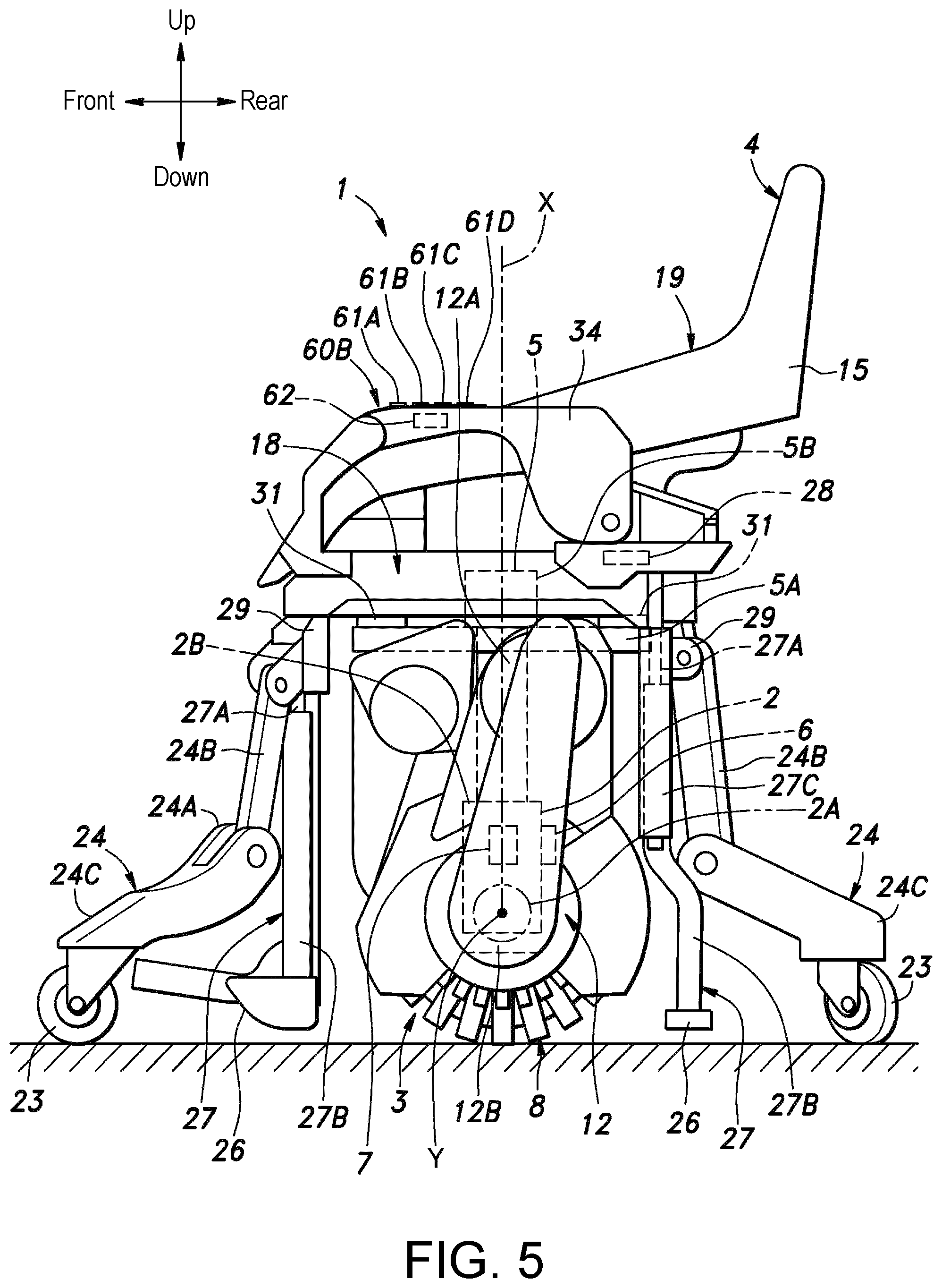 Patent US12103348 Figure 5 – Vehicle