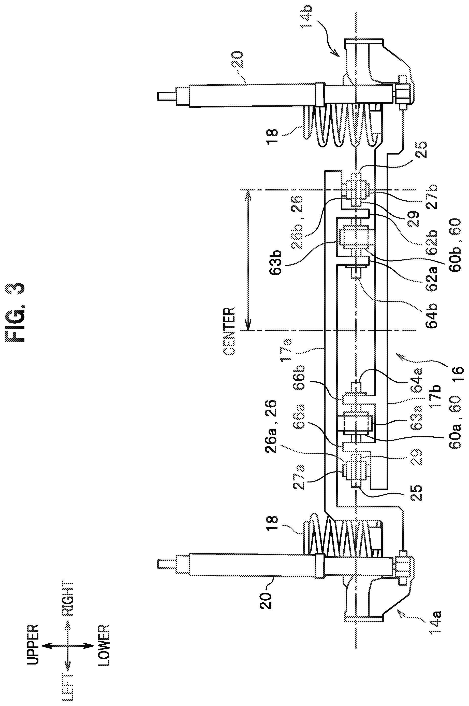 Patent US12103351 Figure 3 – Rear suspension structure