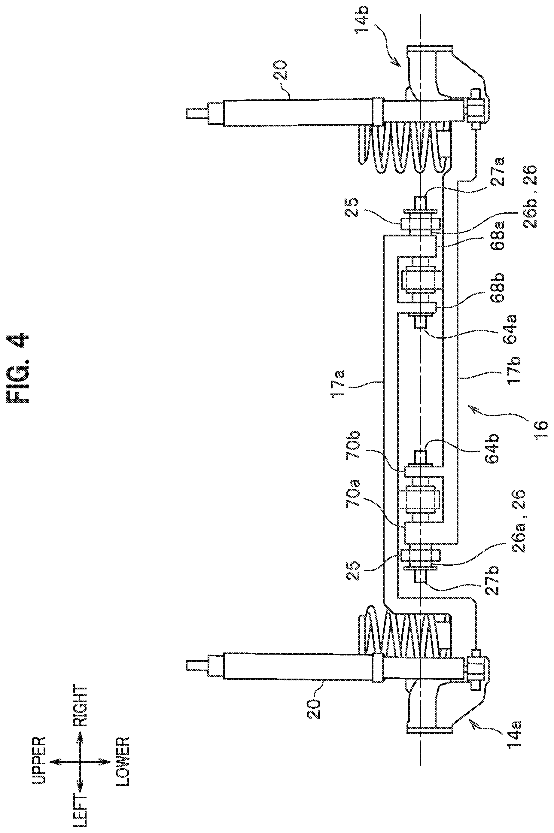Patent US12103351 Figure 4 – Rear suspension structure