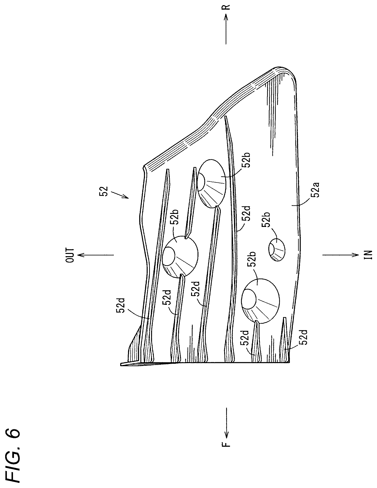 Patent US12103352 Figure 6 – Lower vehicle-body structure of vehicle