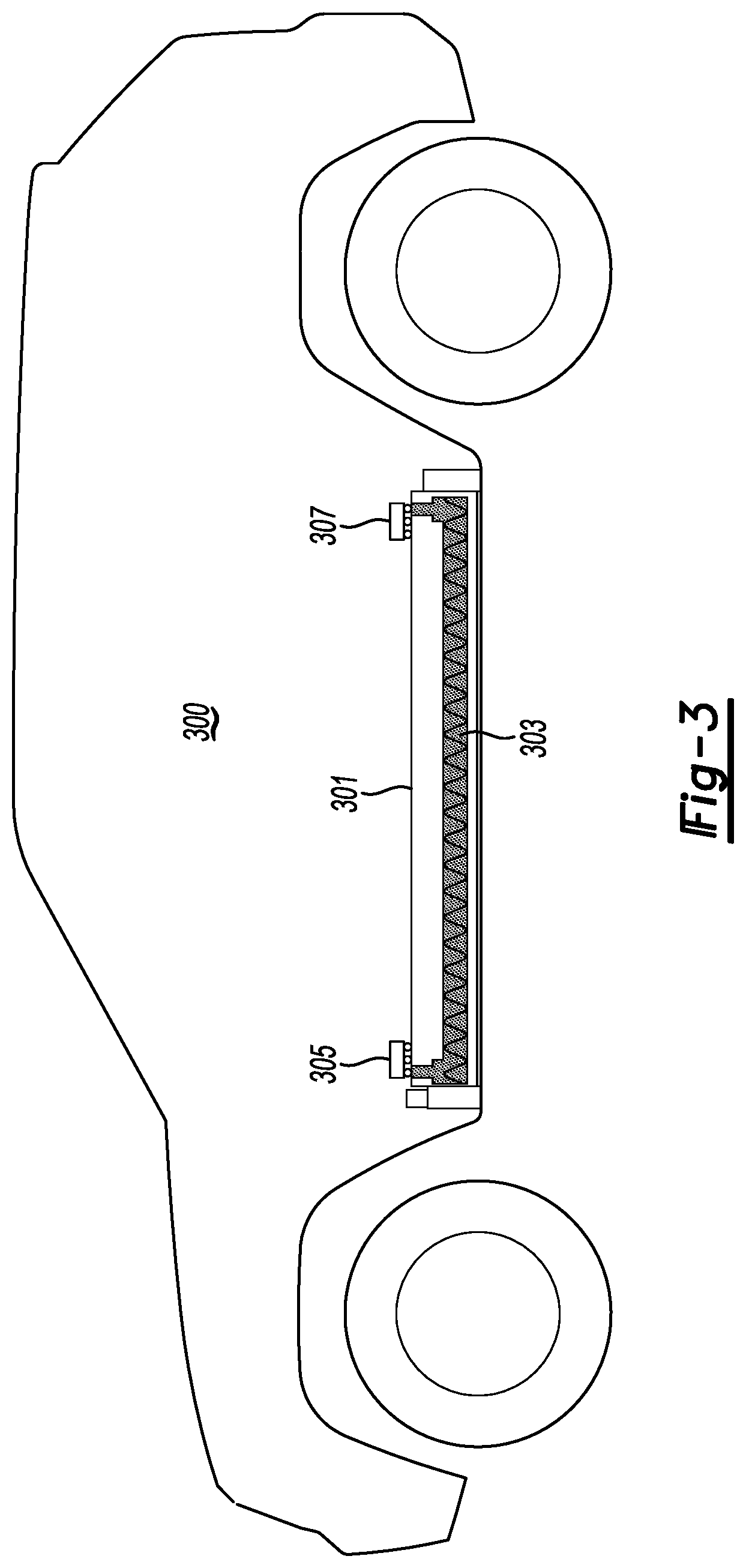 Patent US12103355 Figure 3 – Adaptive integrated vehicle wire and signal transport system