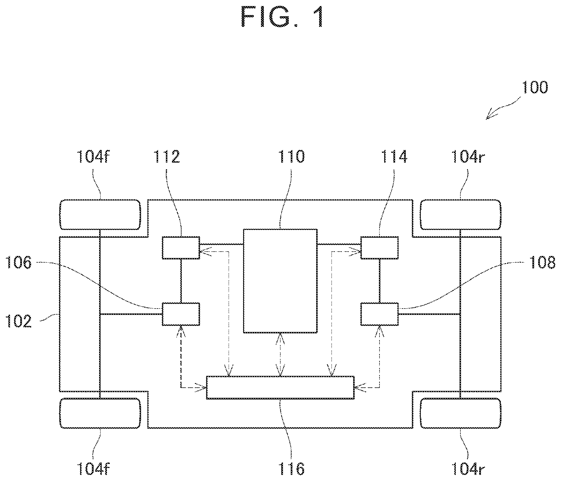 Patent US12103357 Figure 1 – Control device for cooling system