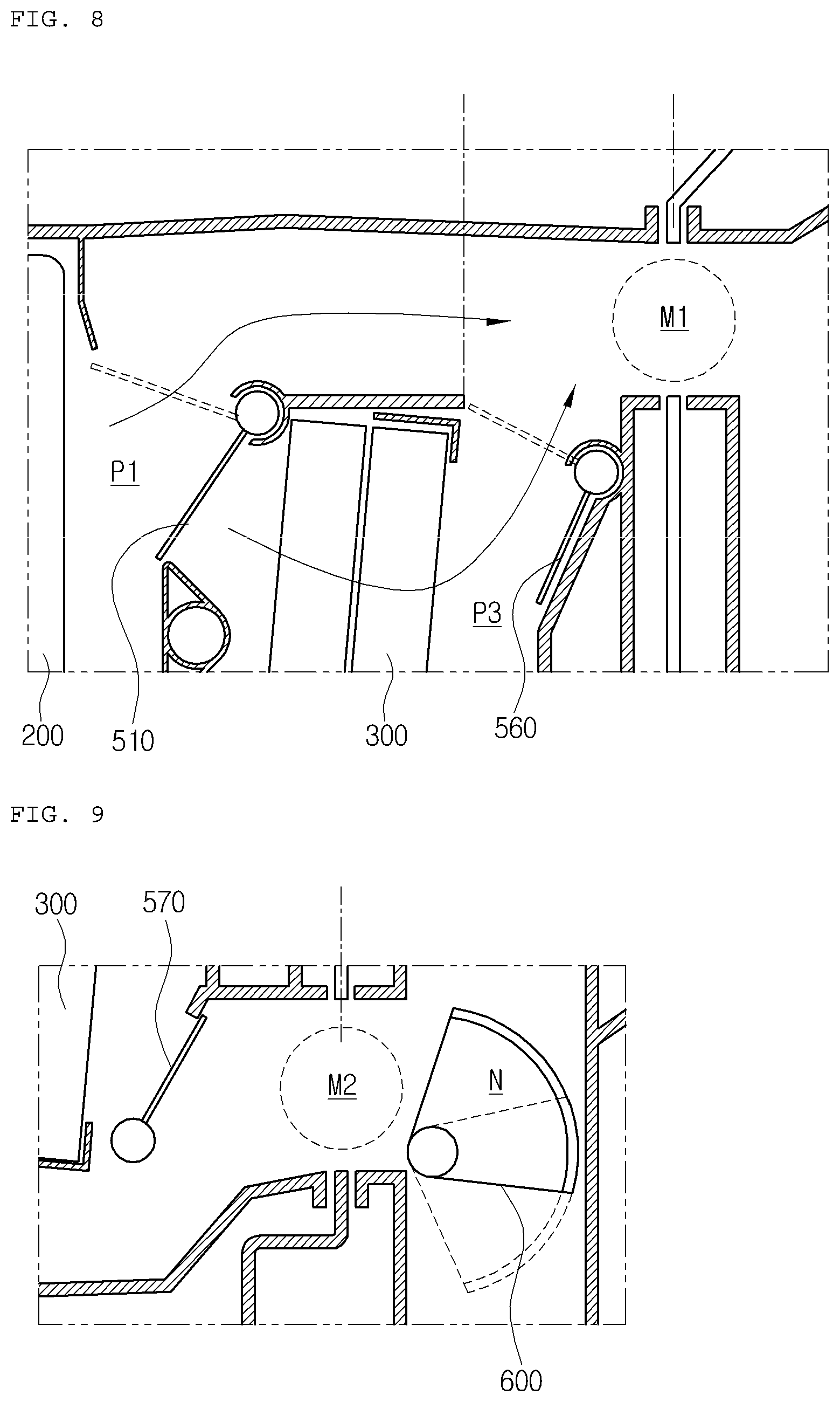 Patent US12103358 Figure 8 – Vehicle air conditioner