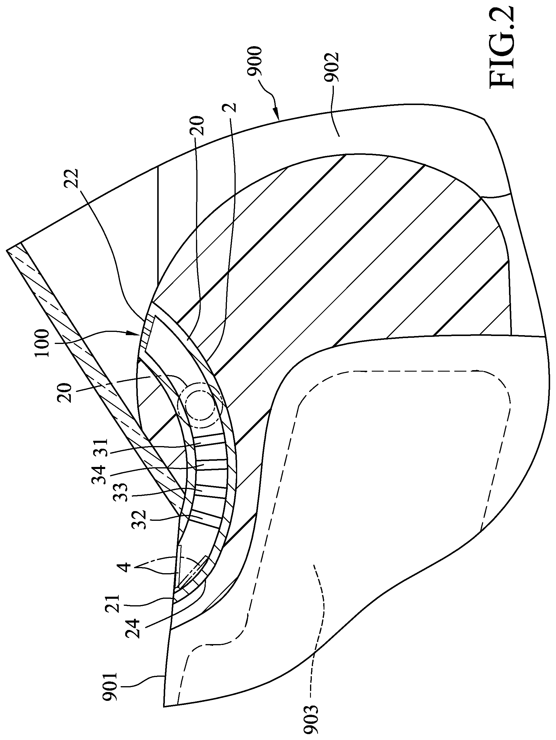 Patent US12103361 Figure 2 – Ventilation system and air condition apparatus