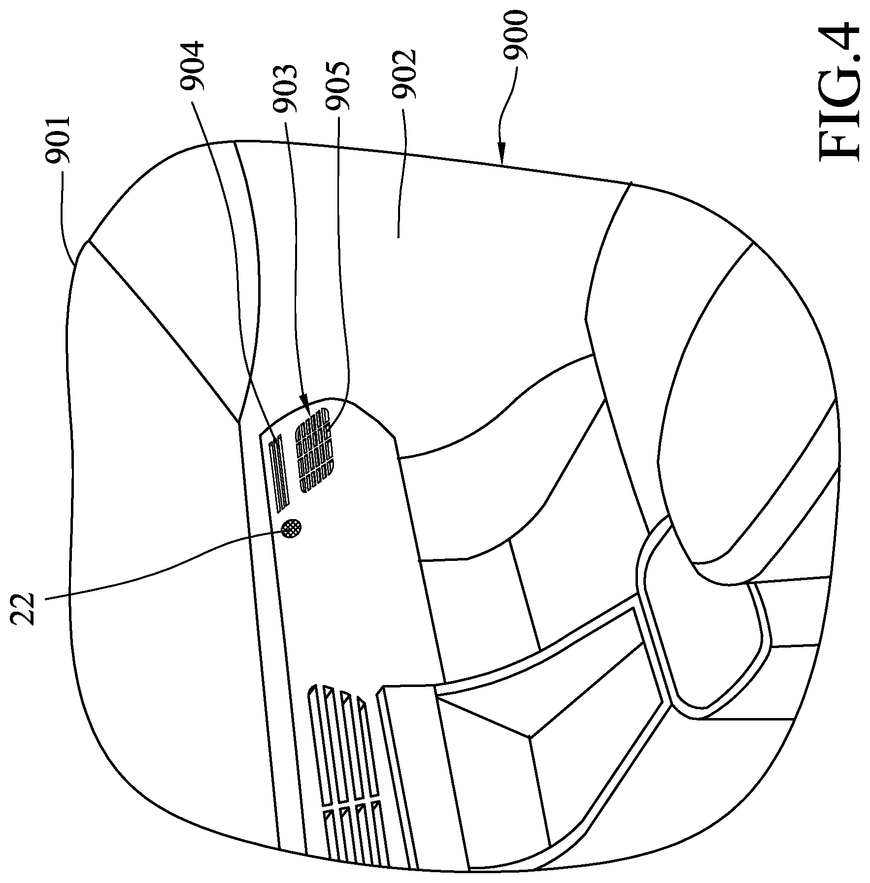 Patent US12103361 Figure 4 – Ventilation system and air condition apparatus