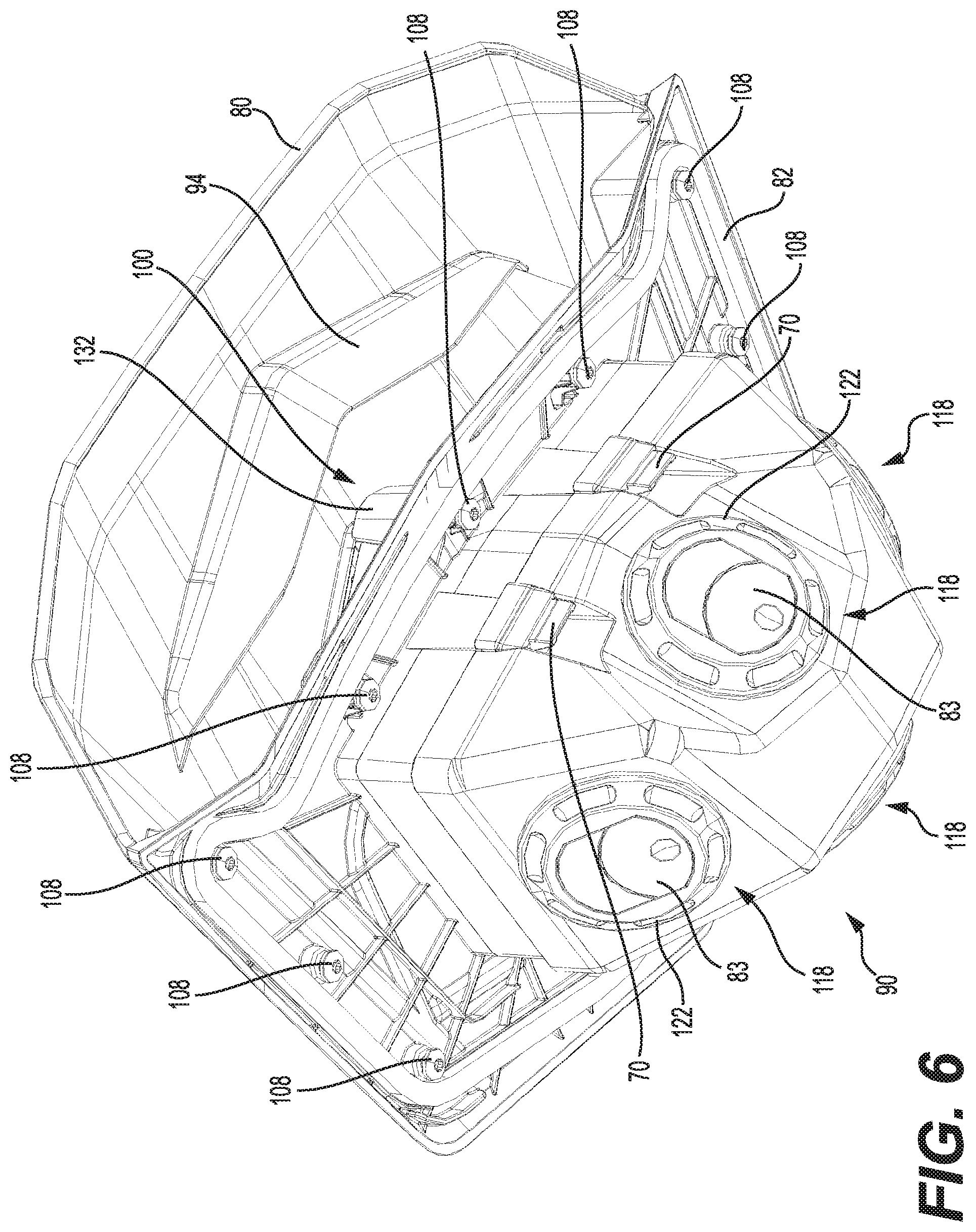 Patent US12103362 Figure 6 – Ram air vent for a vehicle