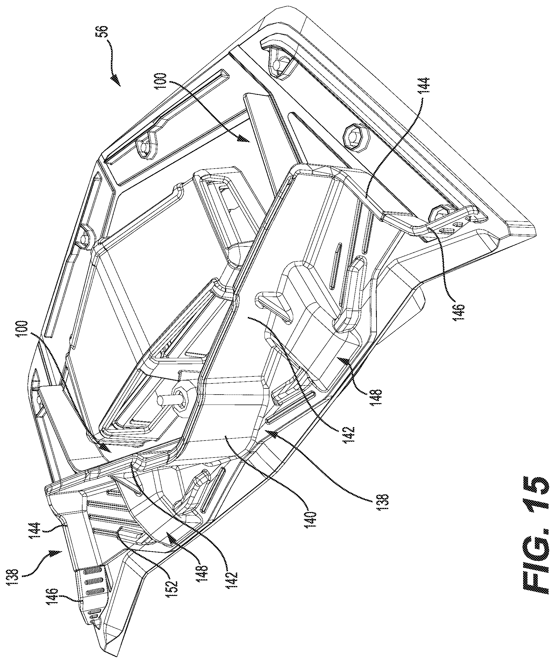 Patent US12103362 Figure 15 – Ram air vent for a vehicle