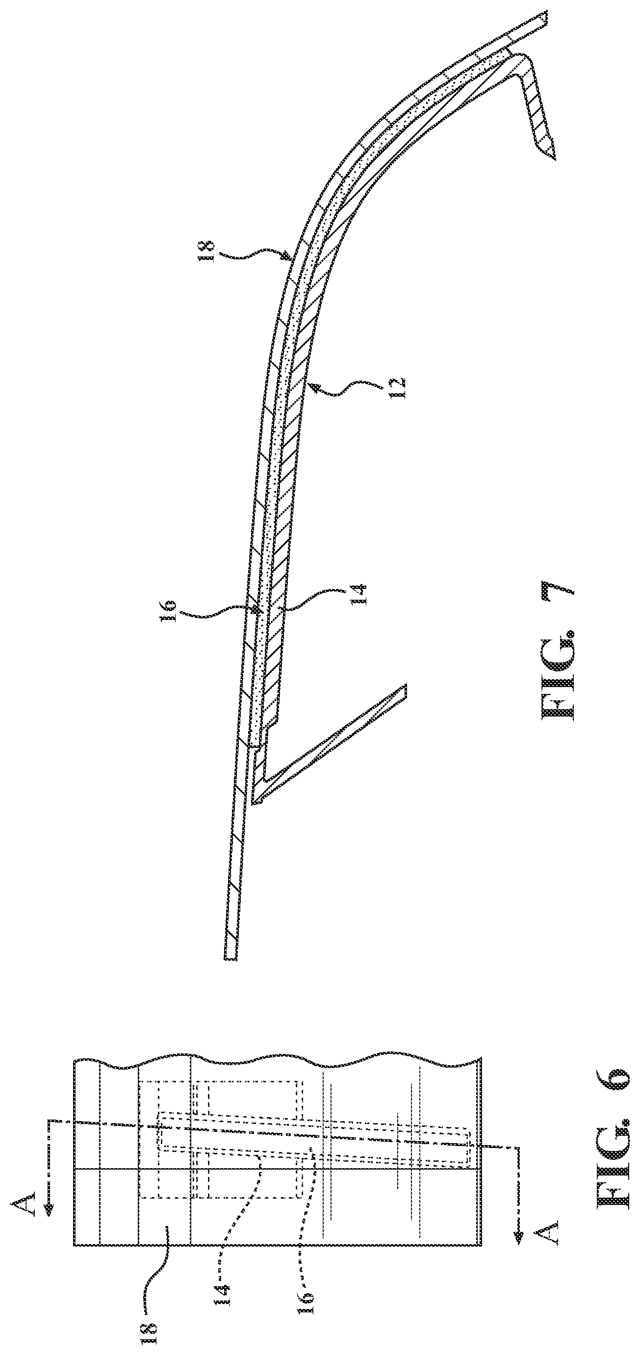 Patent US12103370 Figure 5 – Liftgate with bulkhead reinforcements