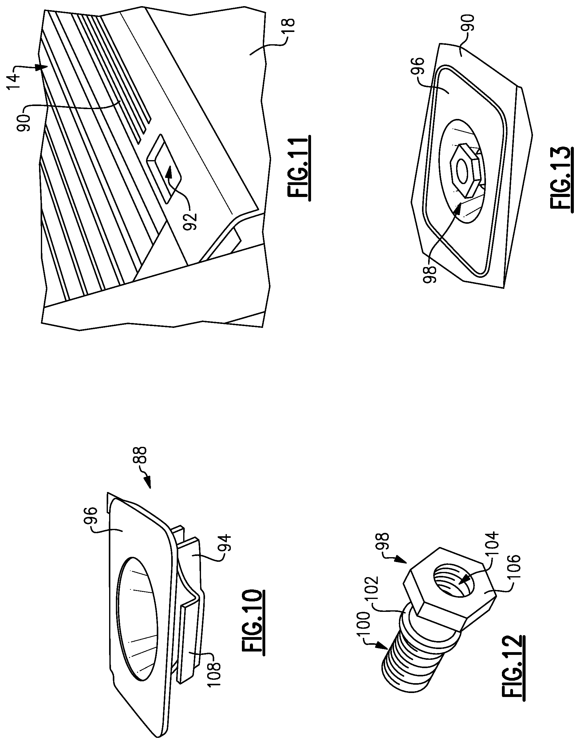 Patent US12103371 Figure 10 – Tonneau cover including moveable panels