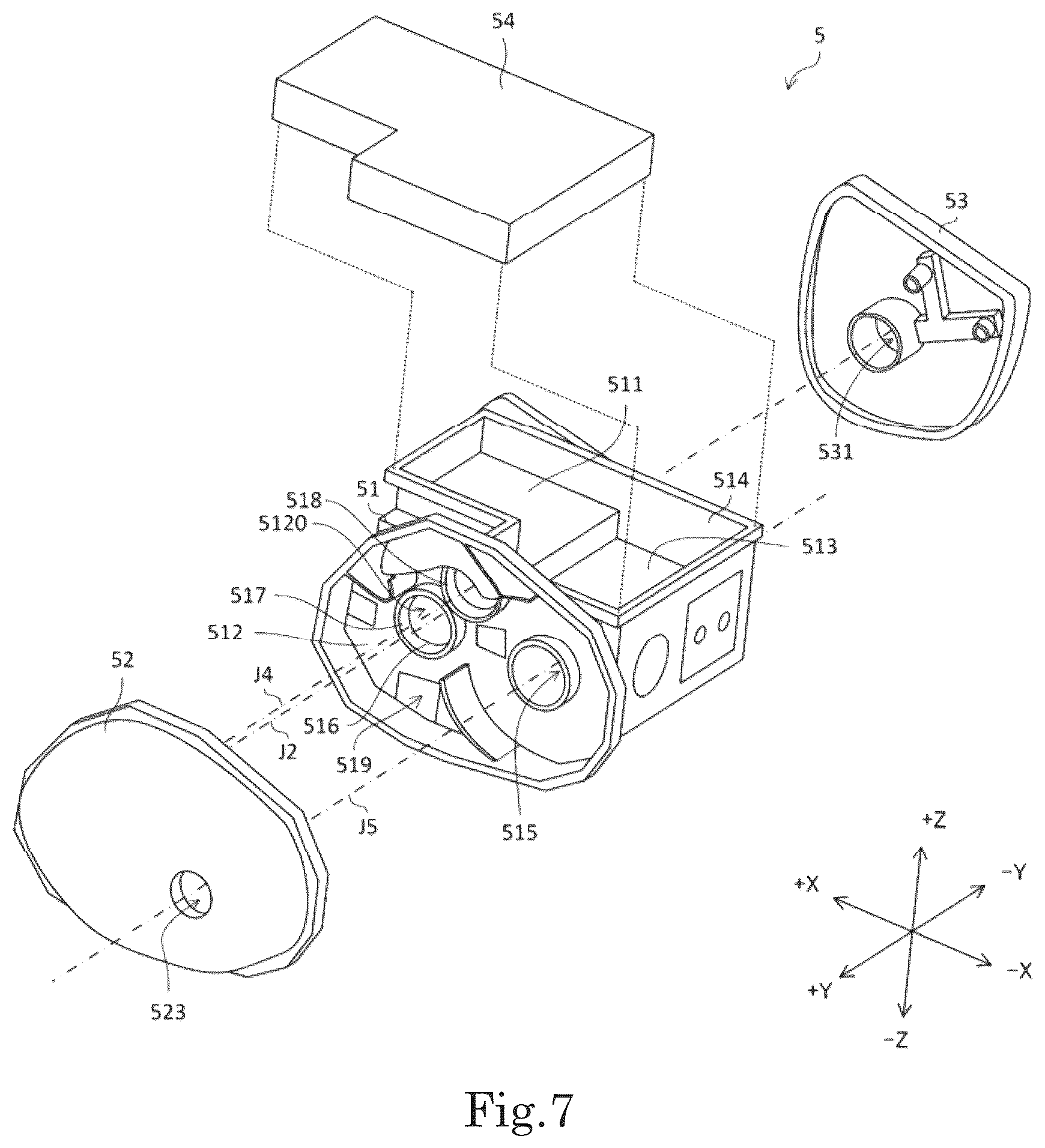 Patent US12103372 Figure 7 – Drive device and vehicle