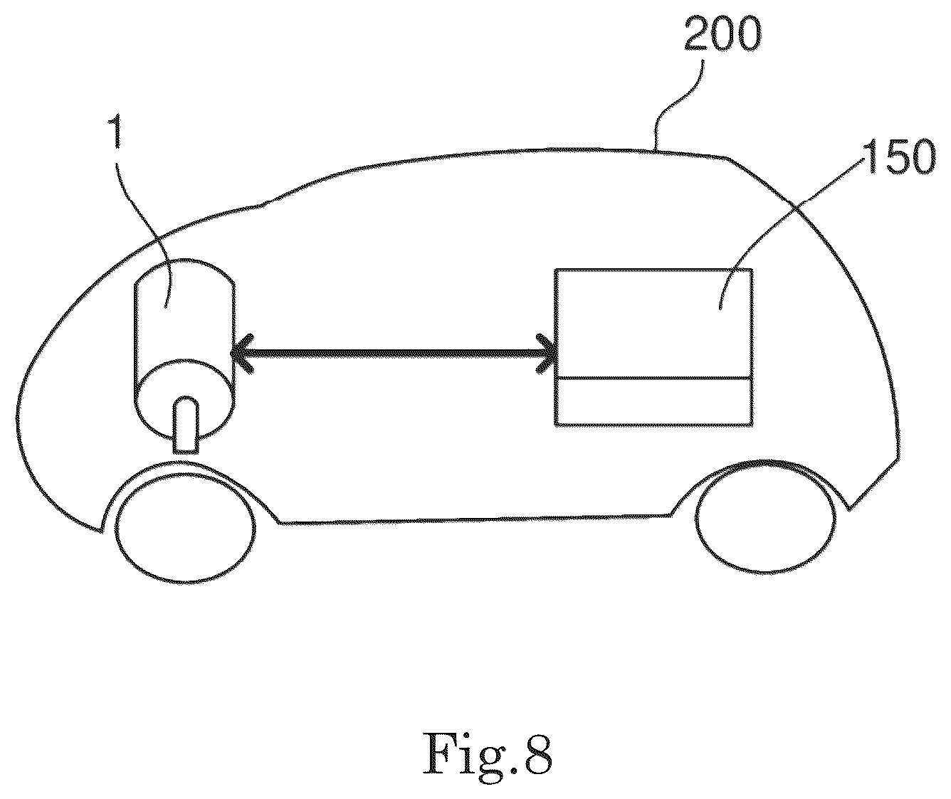 Patent US12103372 Figure 8 – Drive device and vehicle