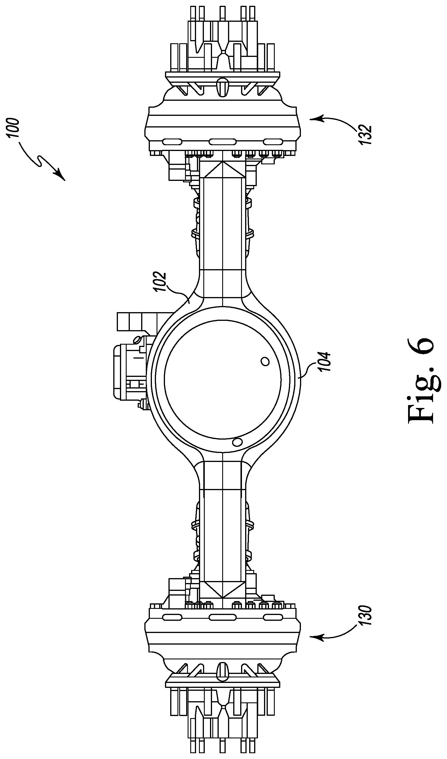 Patent US12103373 Figure 6 – Electrified axle assembly
