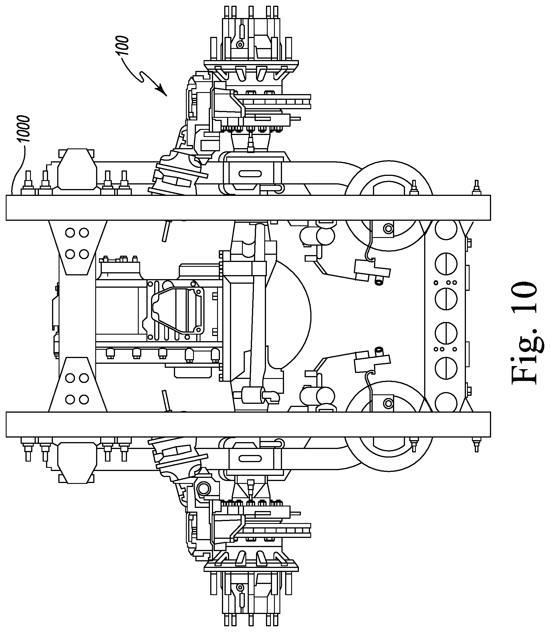 Patent US12103373 Figure 9 – Electrified axle assembly