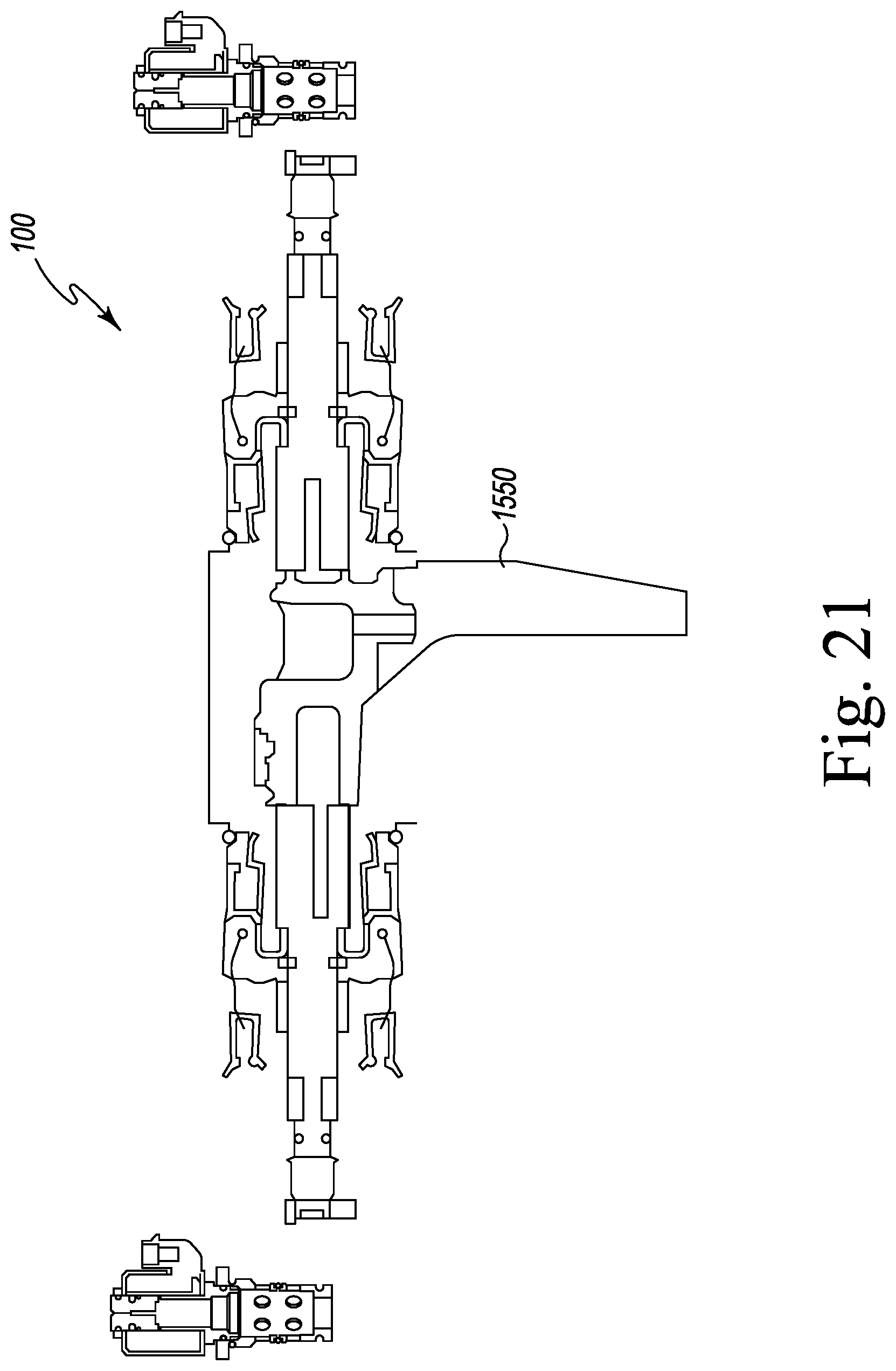 Patent US12103373 Figure 20 – Electrified axle assembly