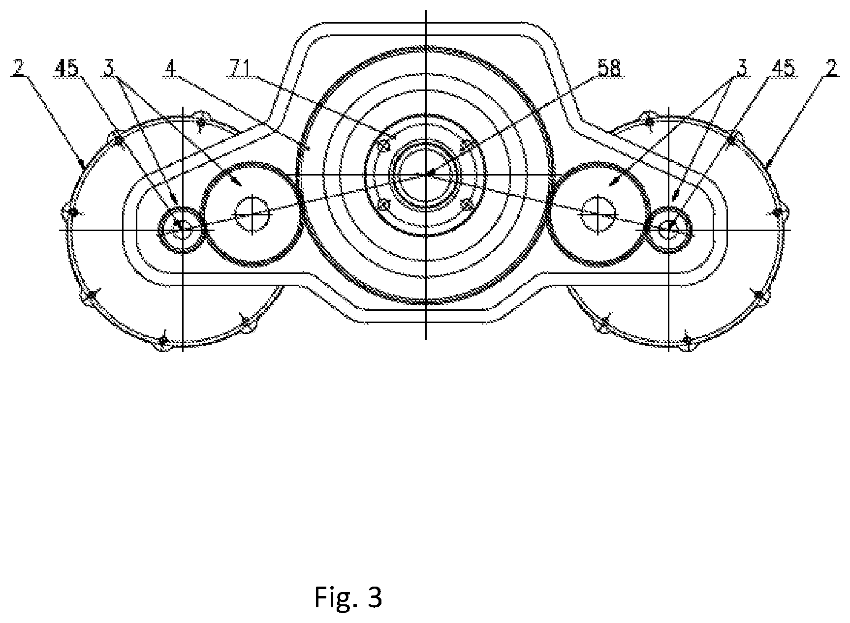 Patent US12103374 Figure 3 – Electric drive module for driving an axle