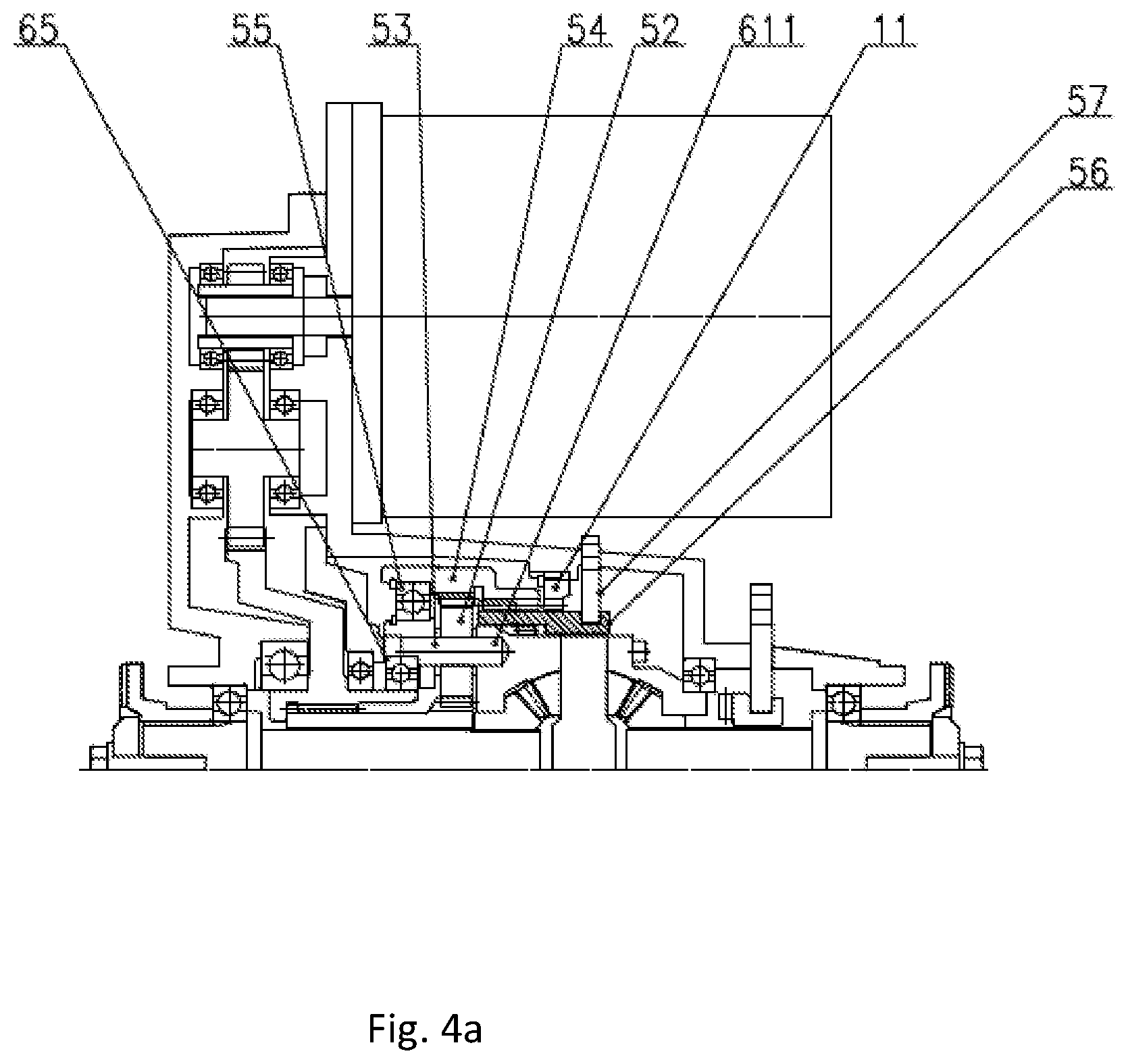 Patent US12103374 Figure 4 – Electric drive module for driving an axle