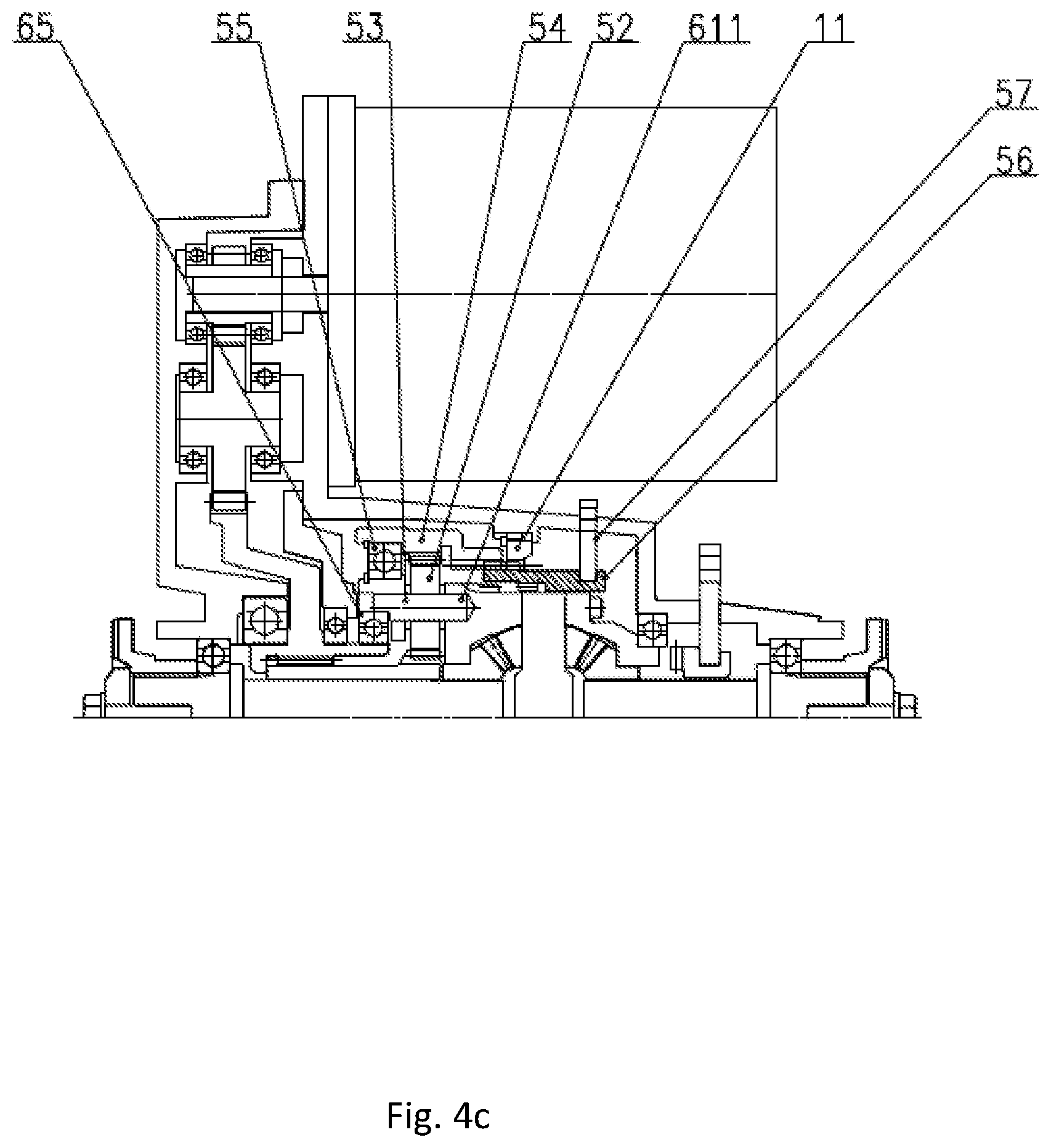 Patent US12103374 Figure 6 – Electric drive module for driving an axle