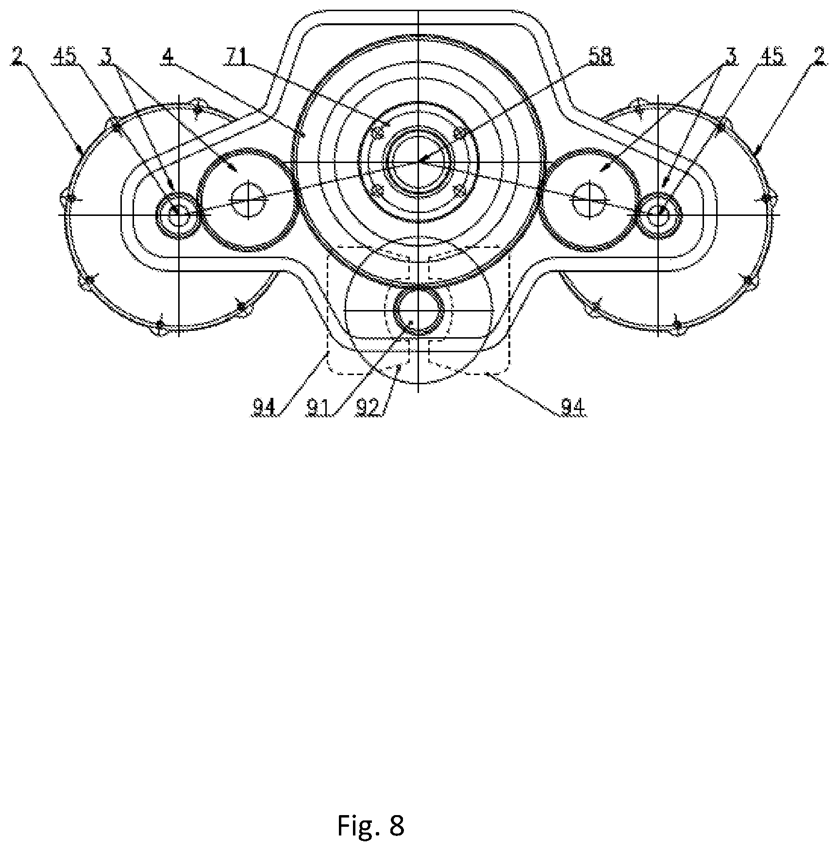 Patent US12103374 Figure 10 – Electric drive module for driving an axle