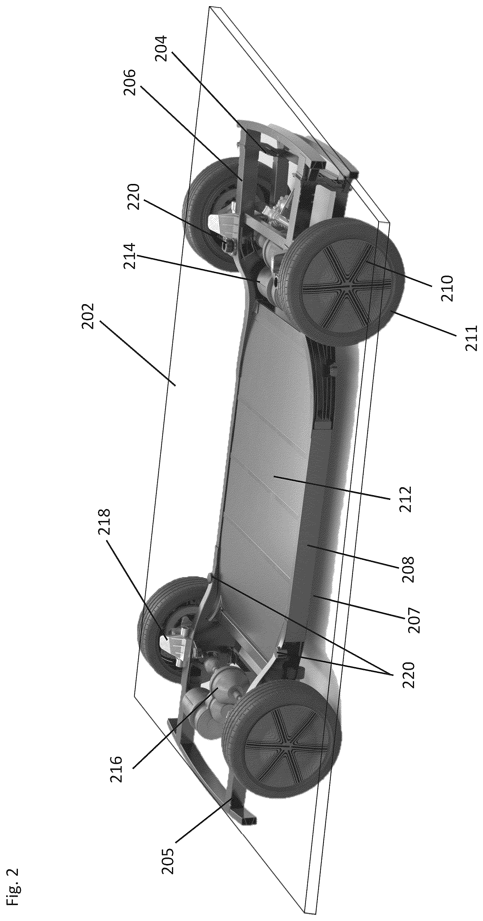 Patent US12103375 Figure 2 – Electric vehicle platform