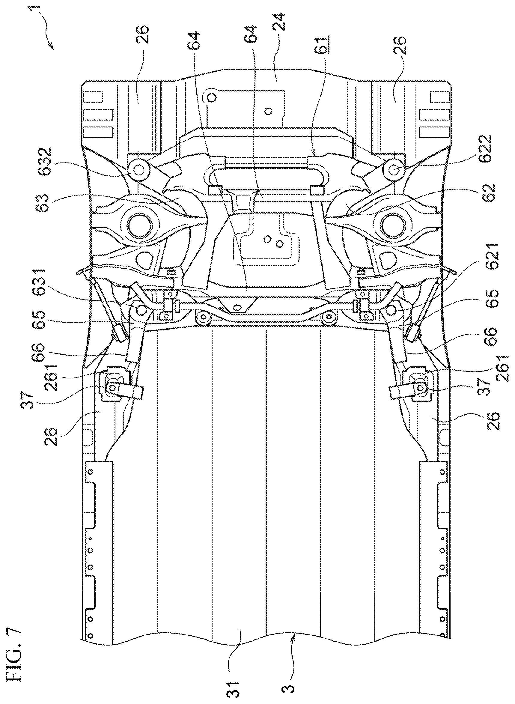Patent US12103376 Figure 7 – Automobile