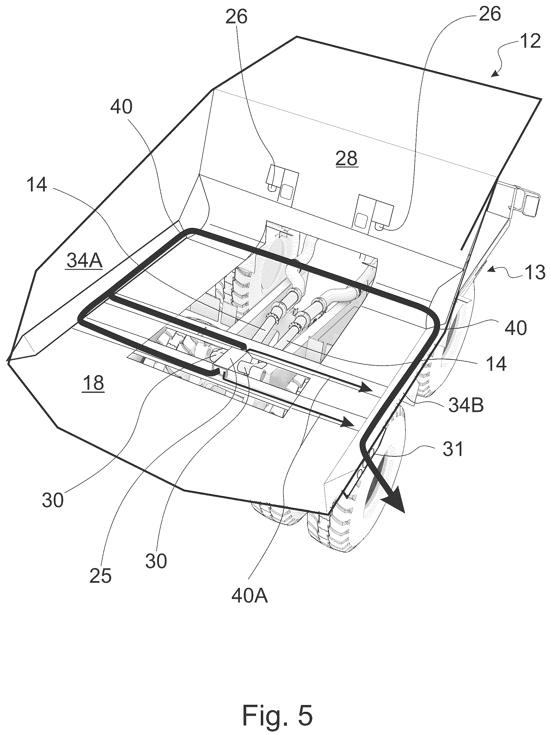 Patent US12103378 Figure 5 – Dual heat path body