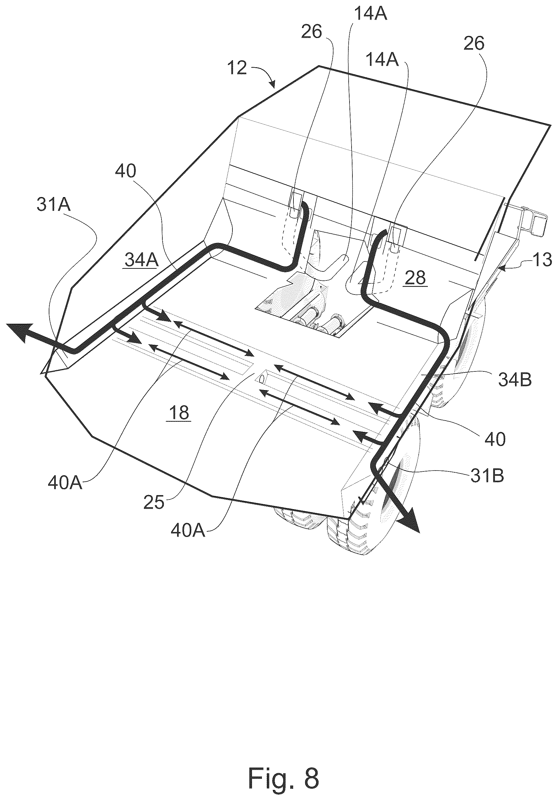 Patent US12103378 Figure 8 – Dual heat path body