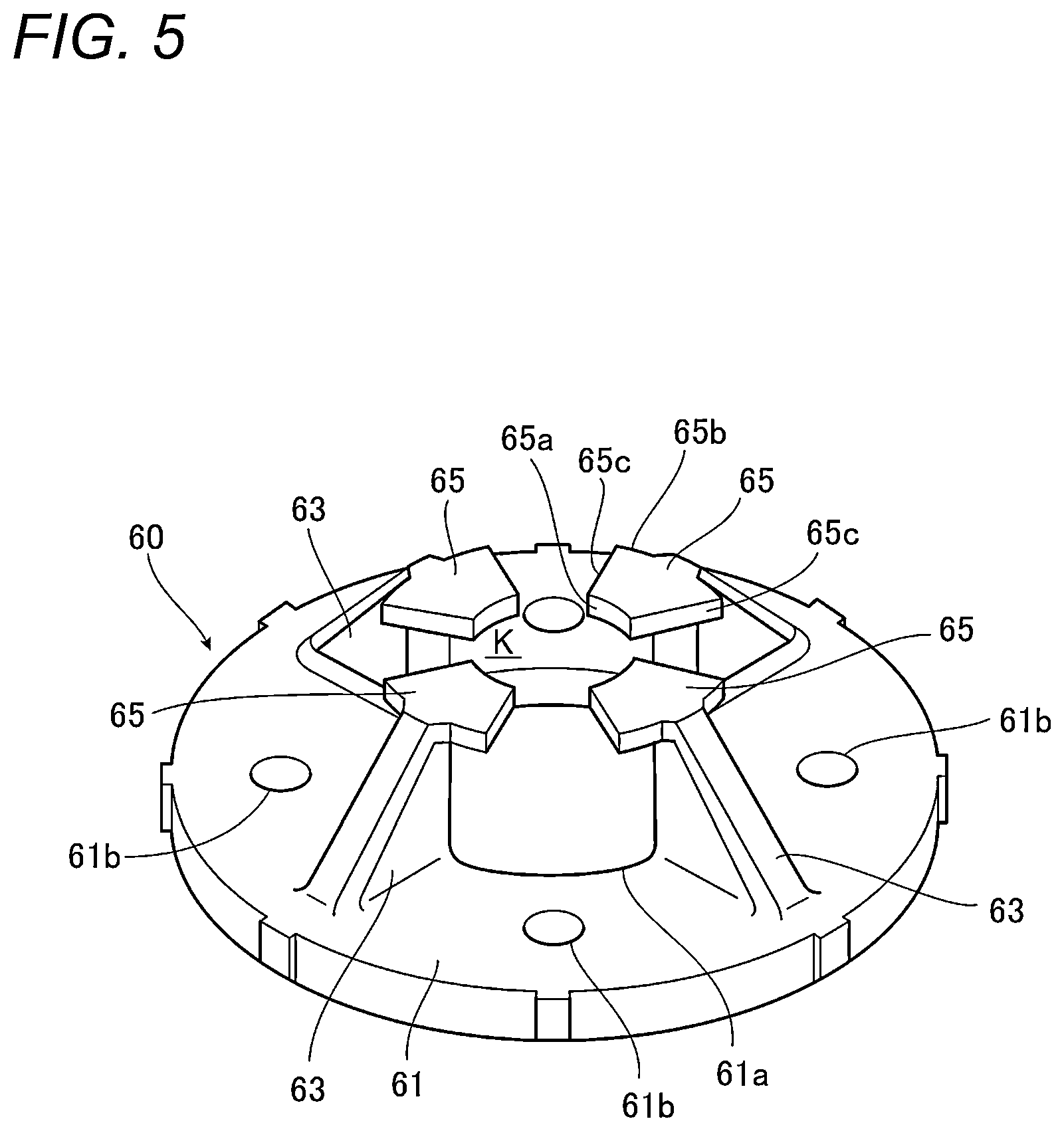 Patent US12103380 Figure 5 – Valve device
