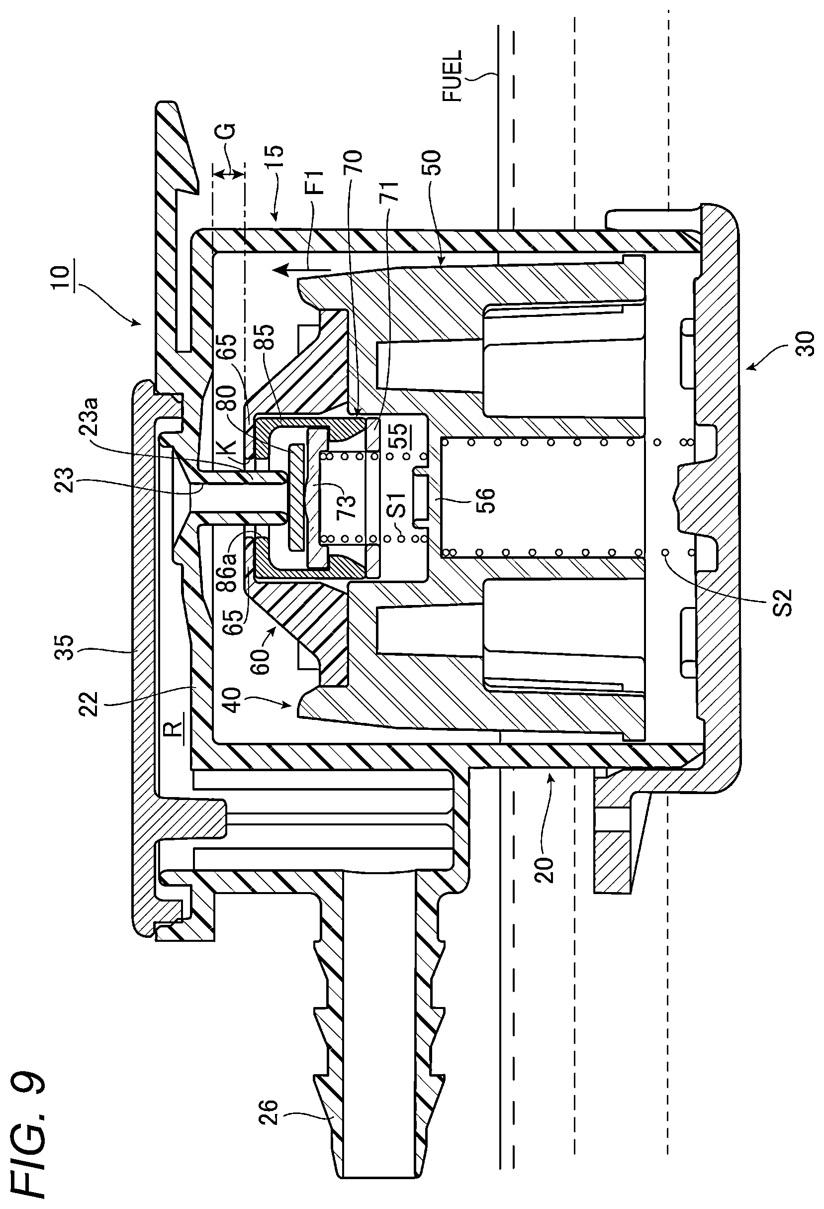 Patent US12103380 Figure 8 – Valve device