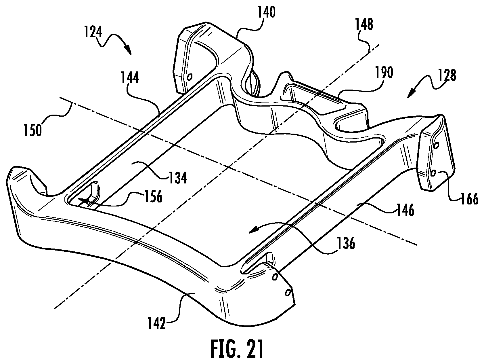 Patent US12103382 Figure 13 – Axle assembly for low floor vehicle