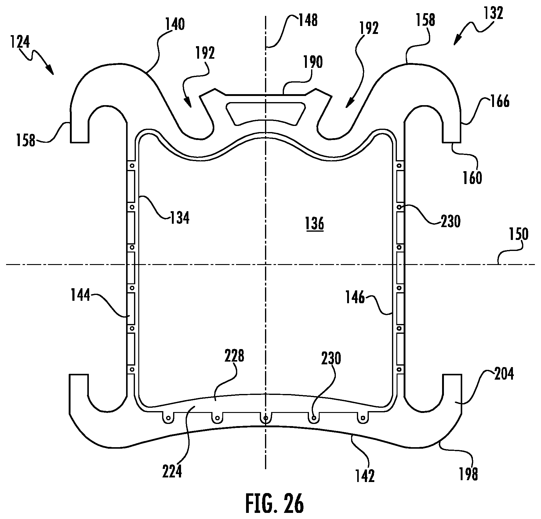 Patent US12103382 Figure 17 – Axle assembly for low floor vehicle