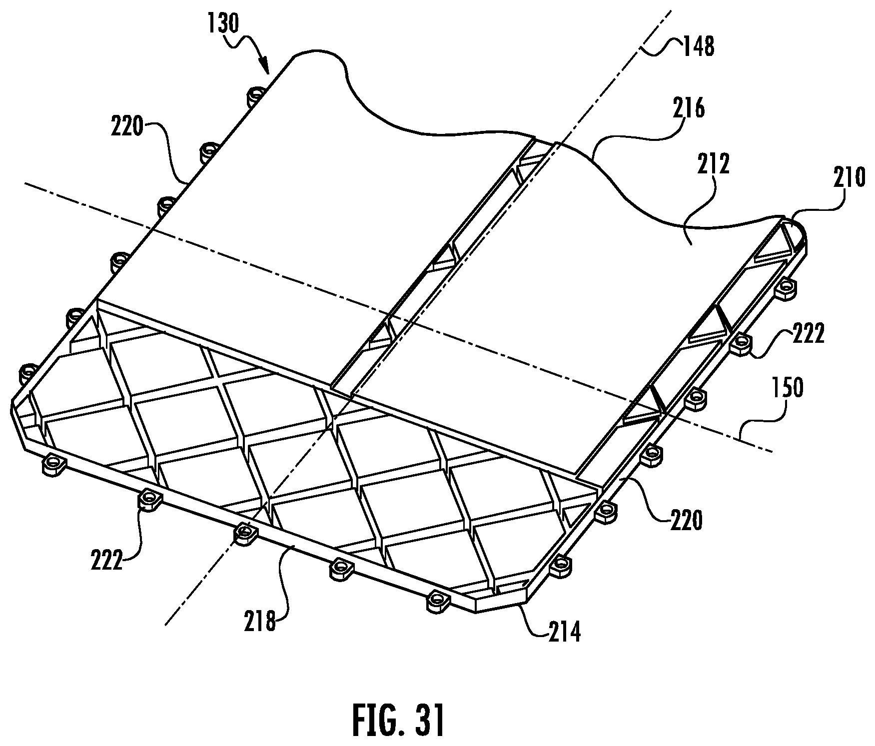 Patent US12103382 Figure 20 – Axle assembly for low floor vehicle