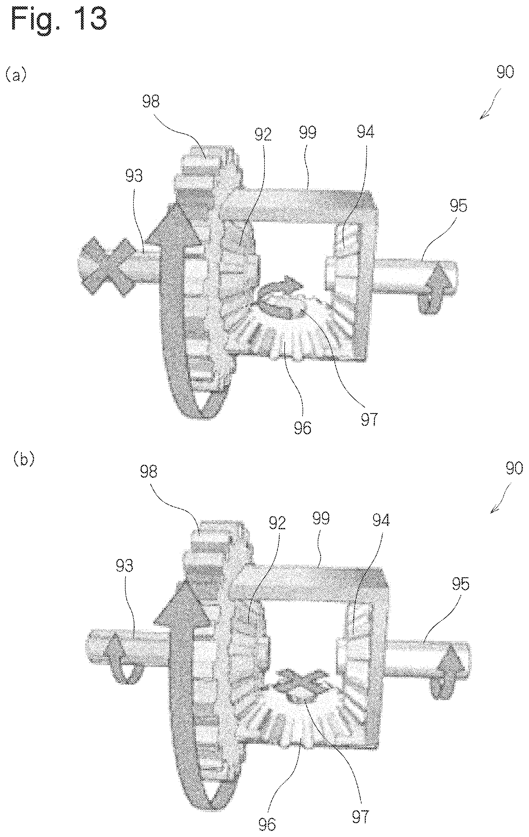 Patent US12103383 Figure 13 – Vehicular drive device, and electric vehicle