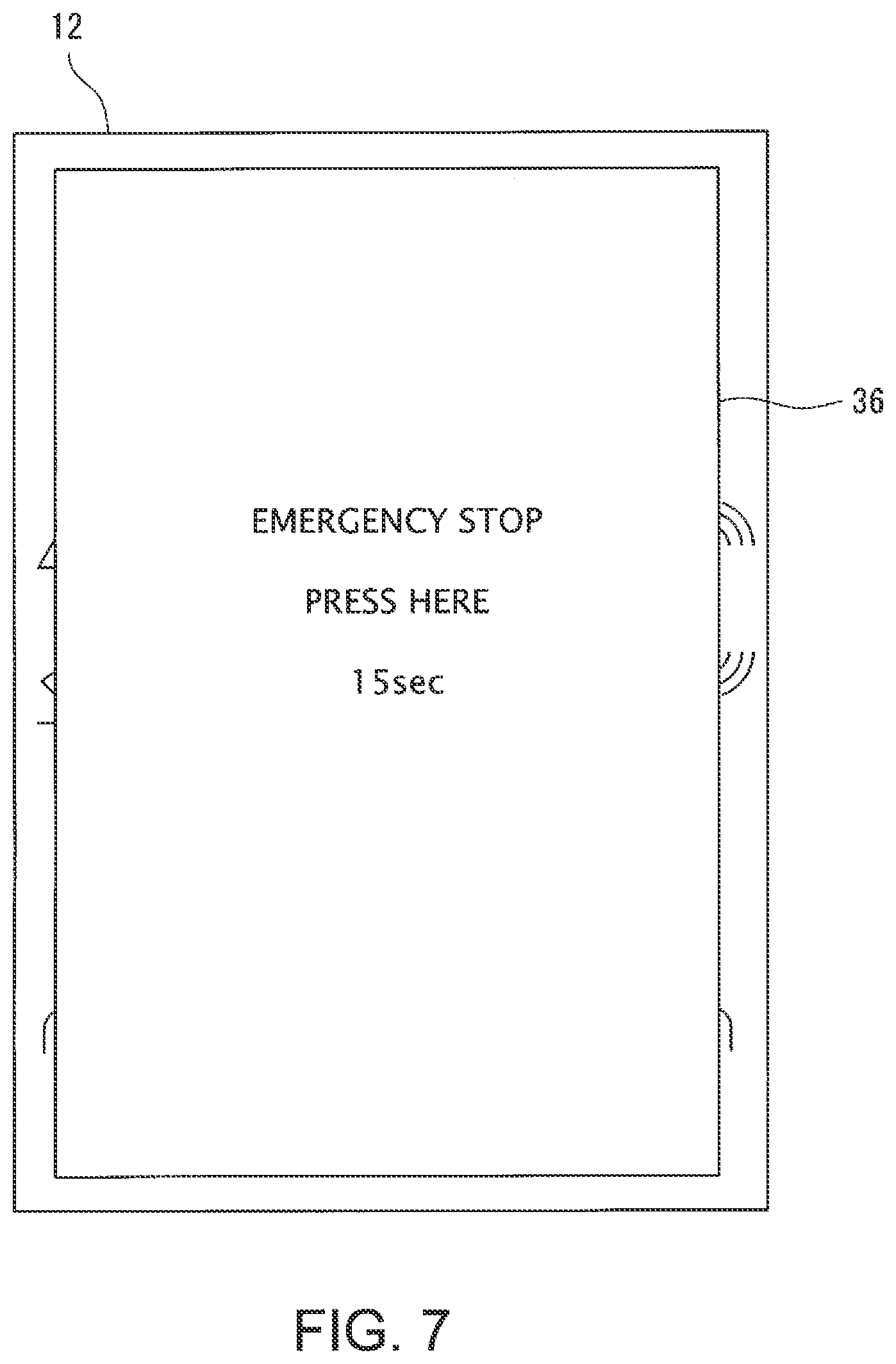 Patent US12103388 Figure 7 – On-vehicle interface apparatus