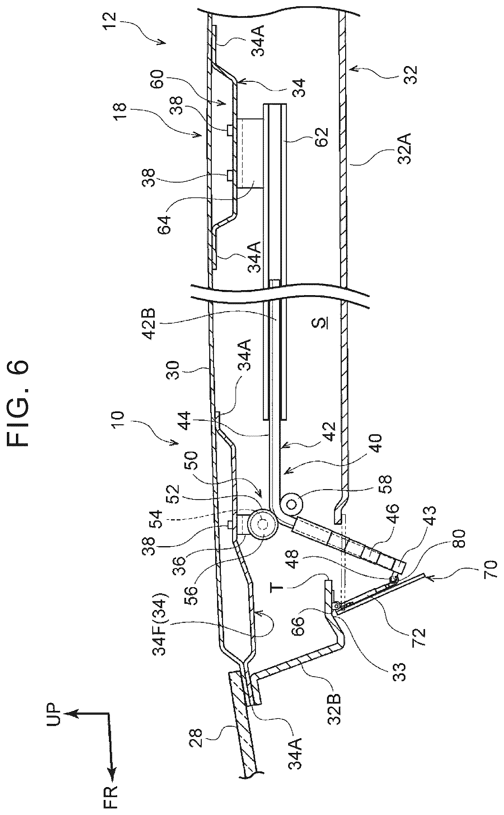 Patent US12103394 Figure 6 – Vehicle display device