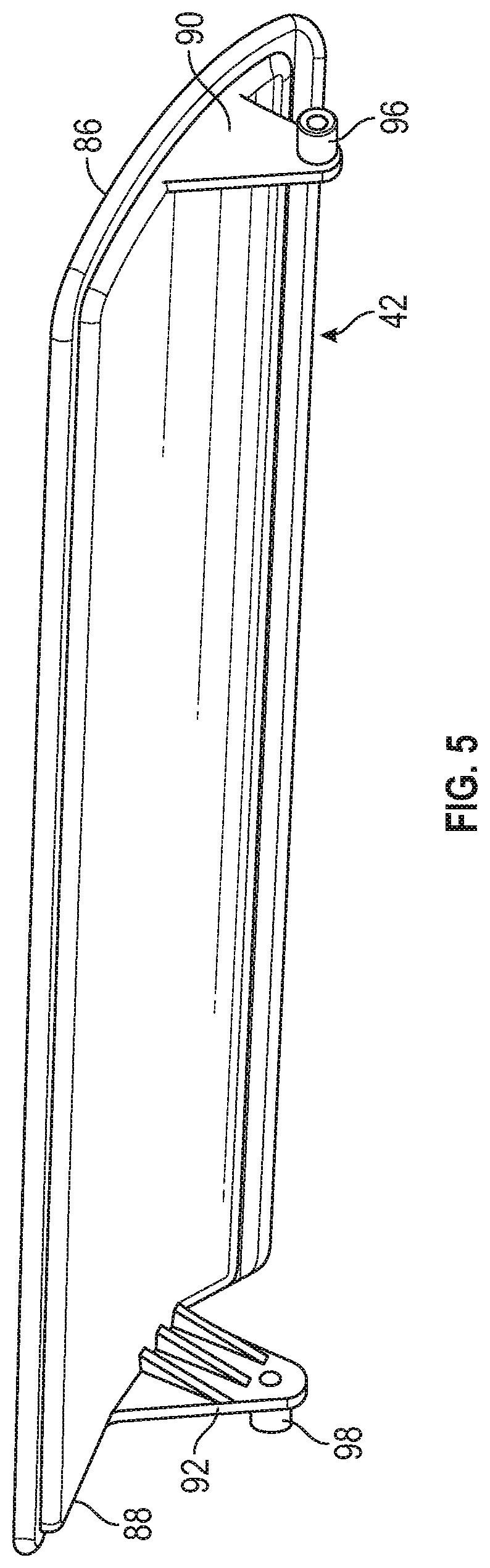 Patent US12103396 Figure 4 – Selectively retractable screen cover for a vehicle