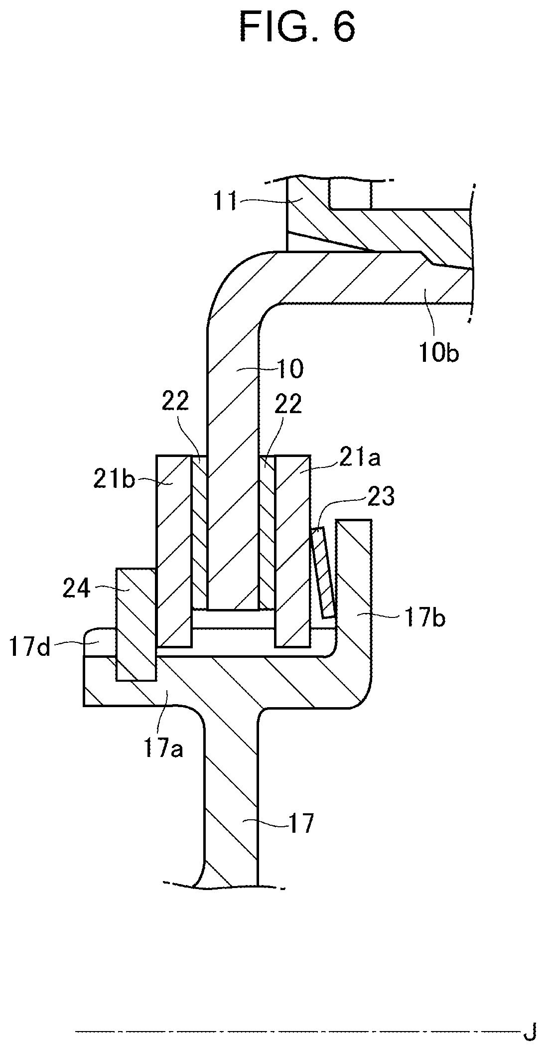 Patent US12103400 Figure 5 – In-wheel motor including a torque limiter for limiting a torque between a rotor cover and a connection member