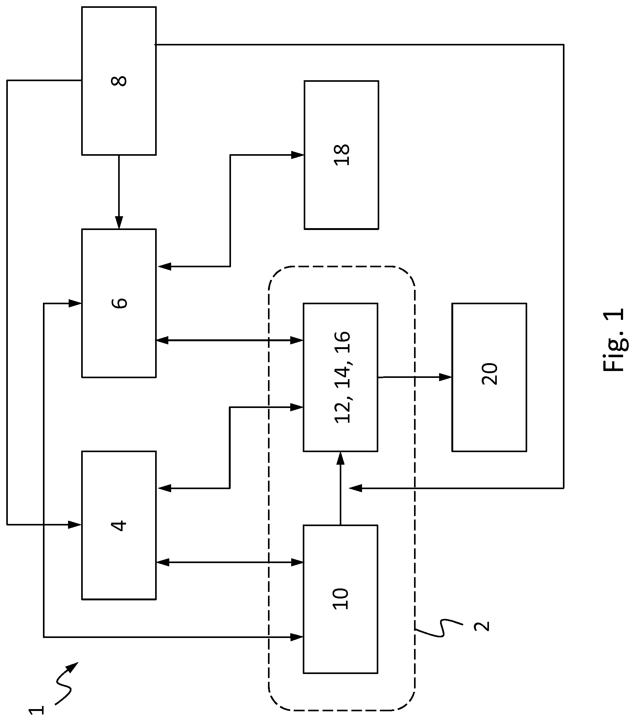 Patent US12103403 Figure 1 – Discharging a bus of an electrically powered or hybrid vehicle