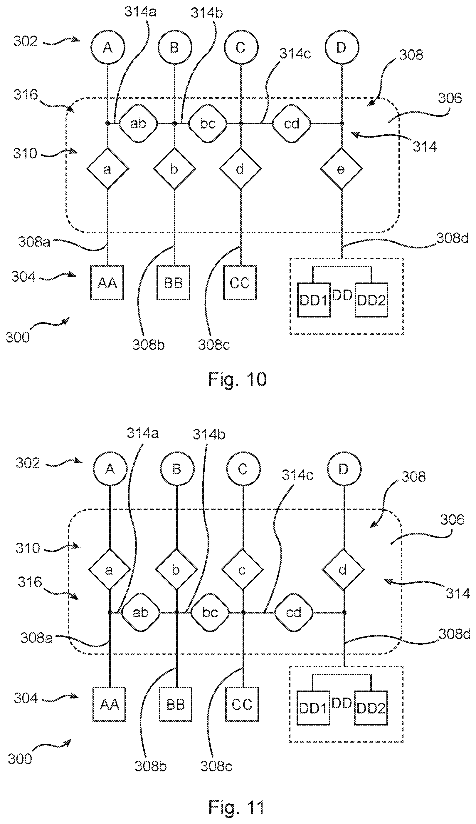 Patent US12103404 Figure 6 – Electrical fault isolation in a power distribution network of an aircraft